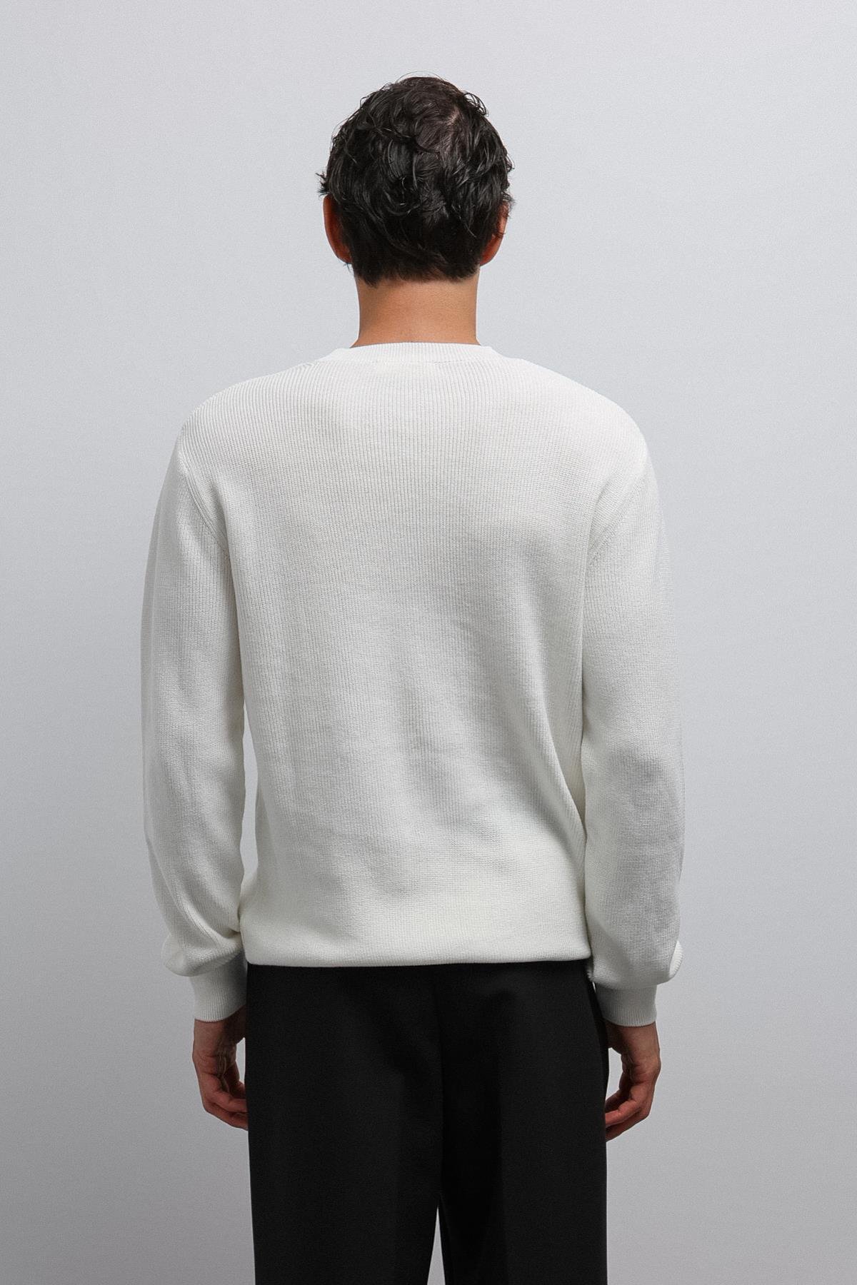 Antioch Ekru Dokulu Erkek Kazak