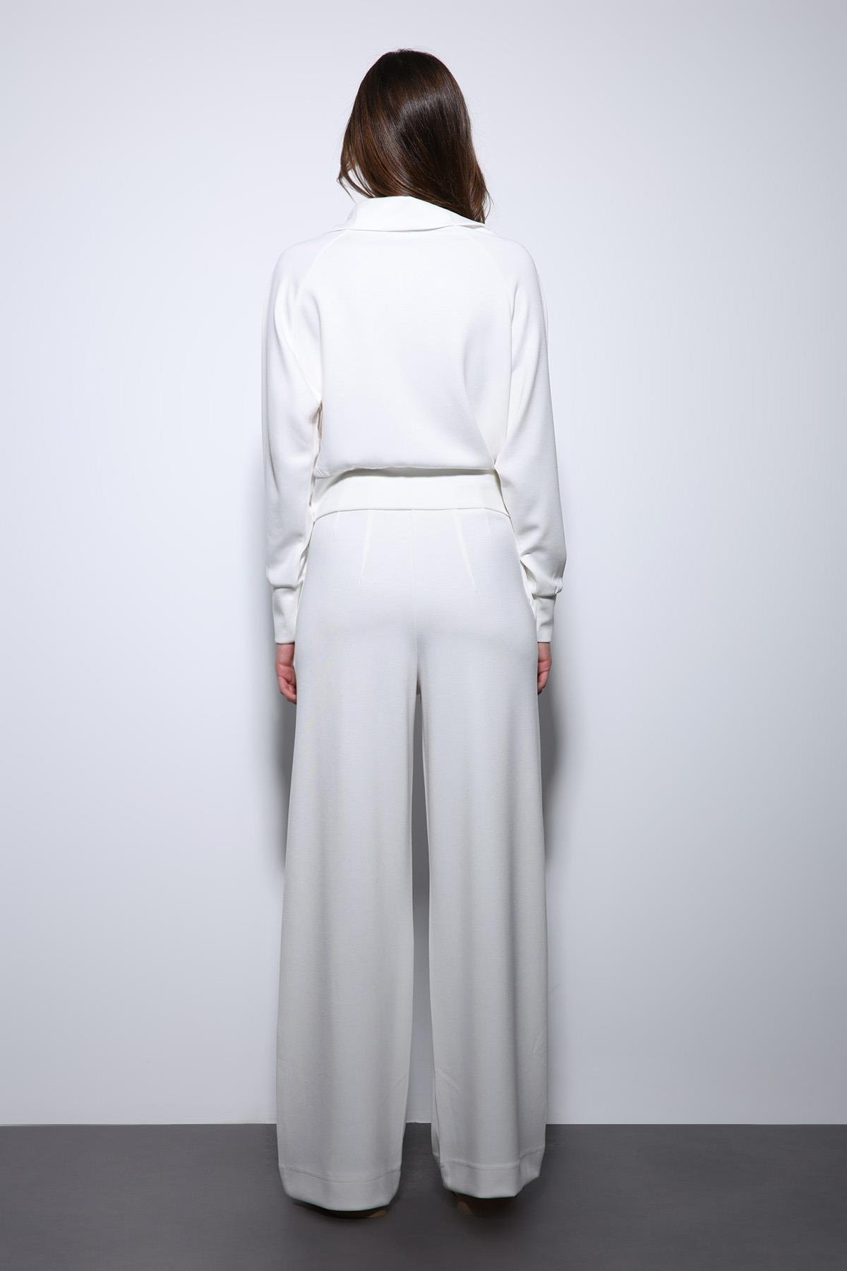 Antioch Ekru Fermuarlı Kadın Eşofman Takım