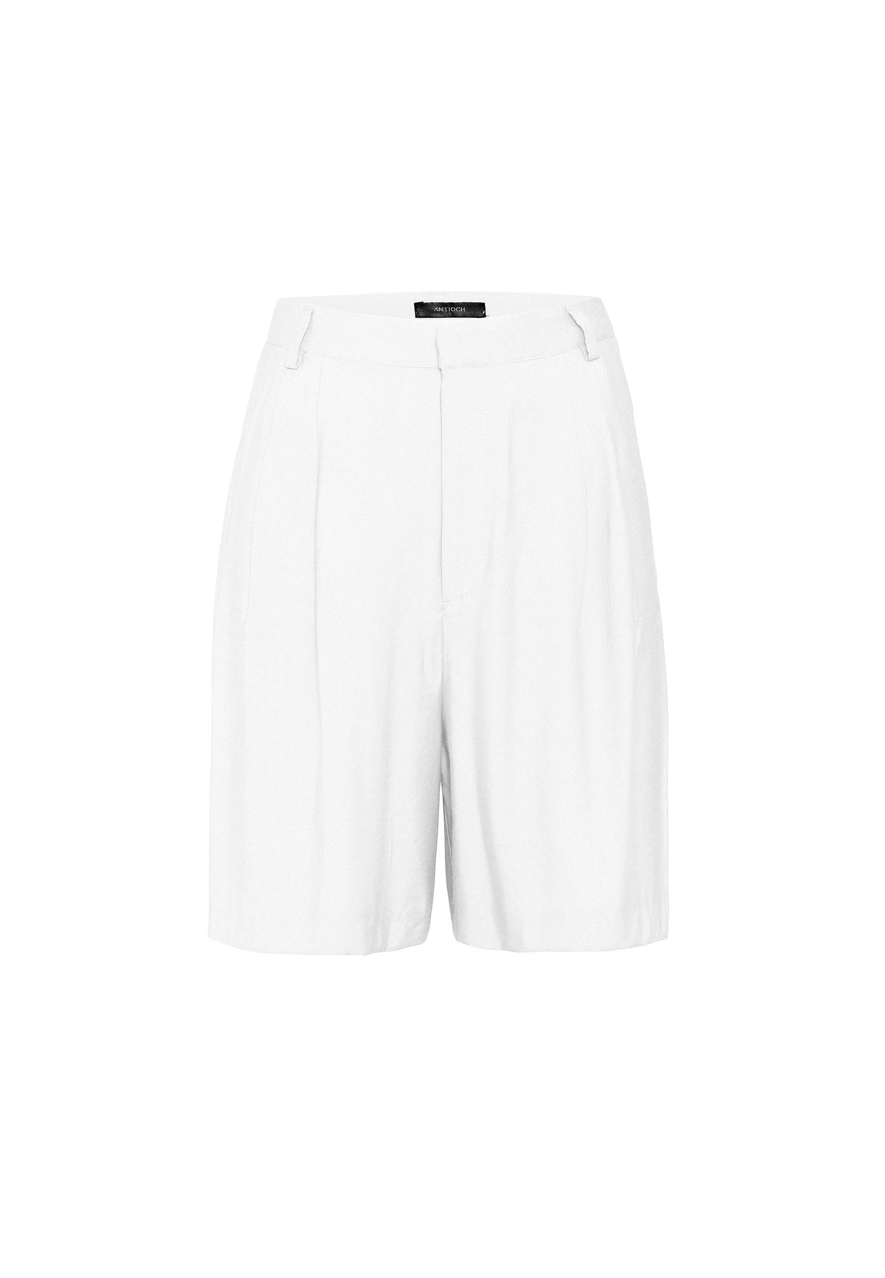Antioch Ekru Pilili Kadın Bermuda Şort