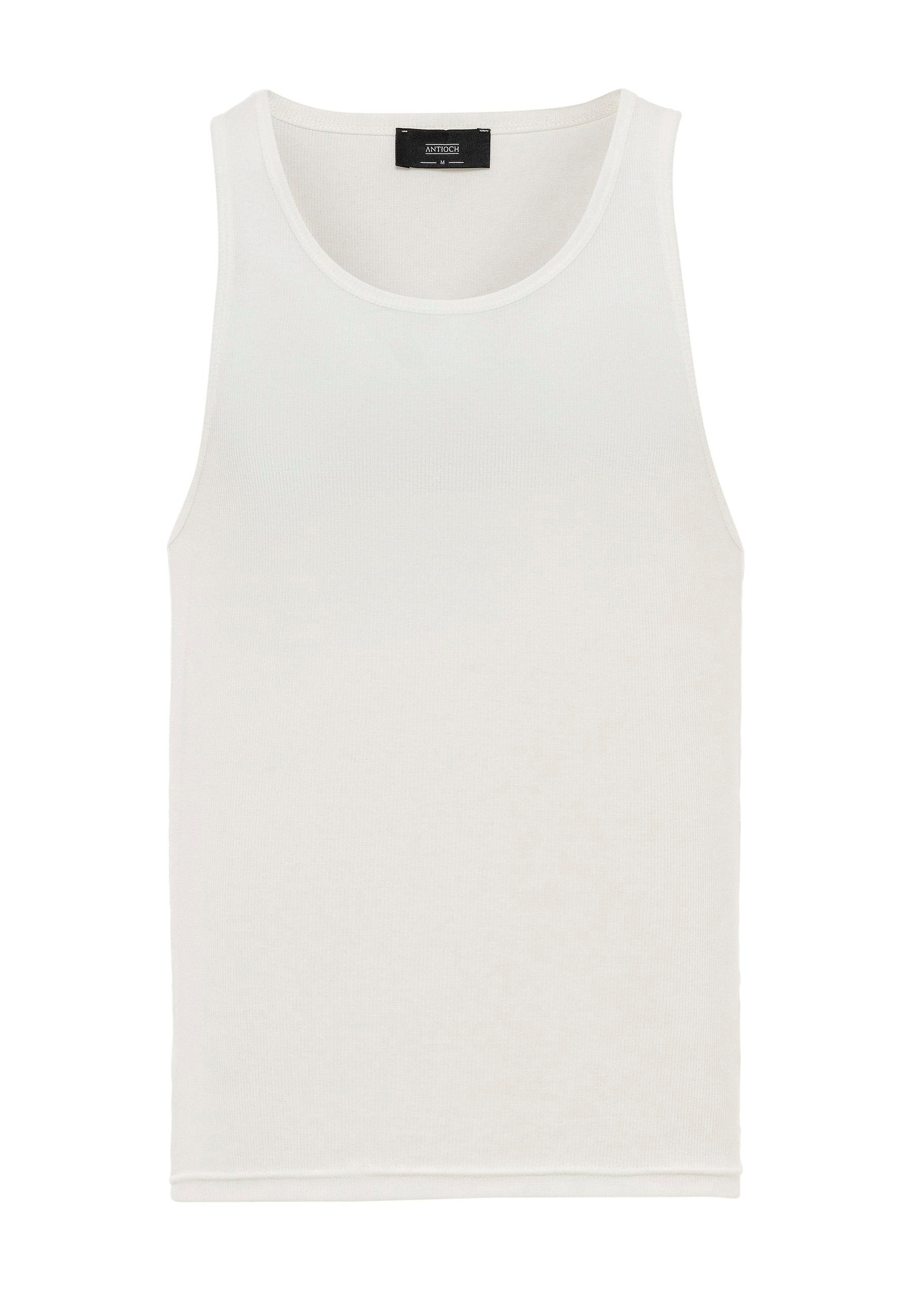 Antioch Ekru Slim Fit Erkek Atlet