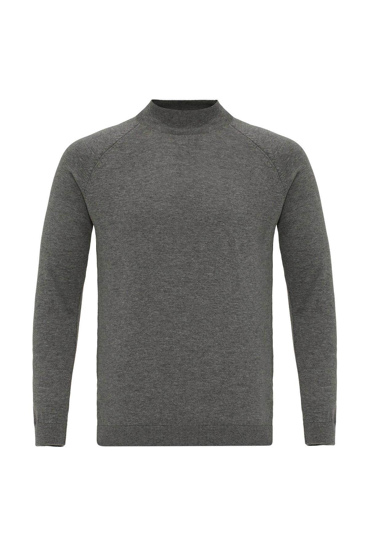 Antioch Füme Yarım Boğazlı Erkek Triko