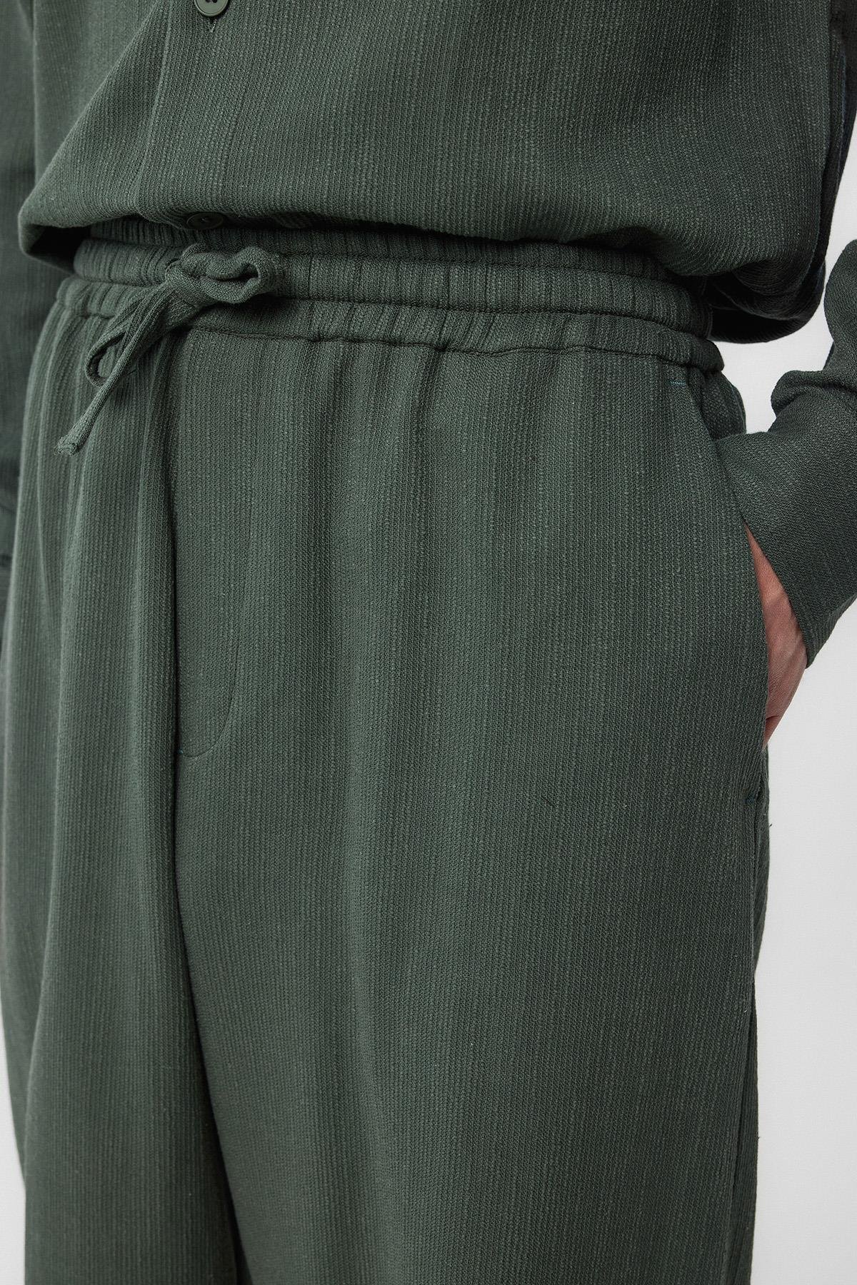 Antioch Haki Dokulu Erkek Pantolon