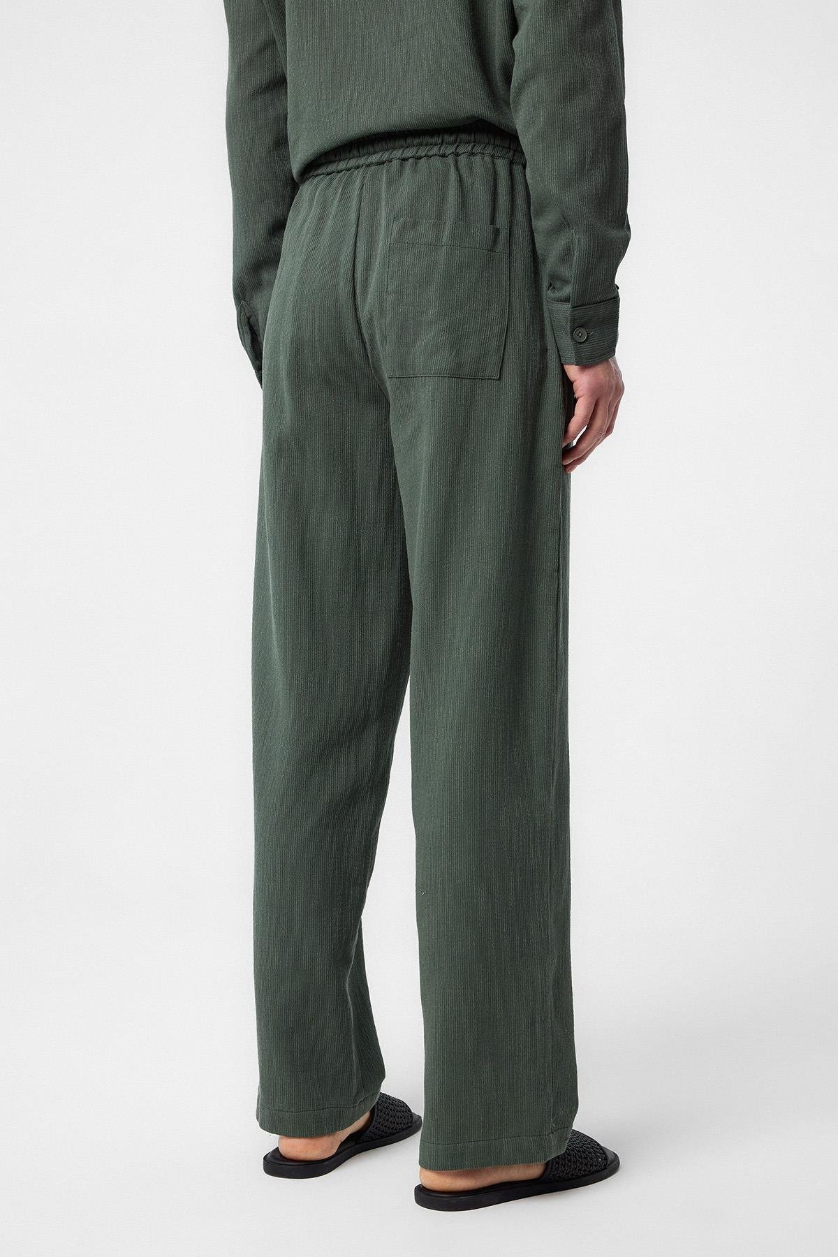 Antioch Haki Dokulu Erkek Pantolon