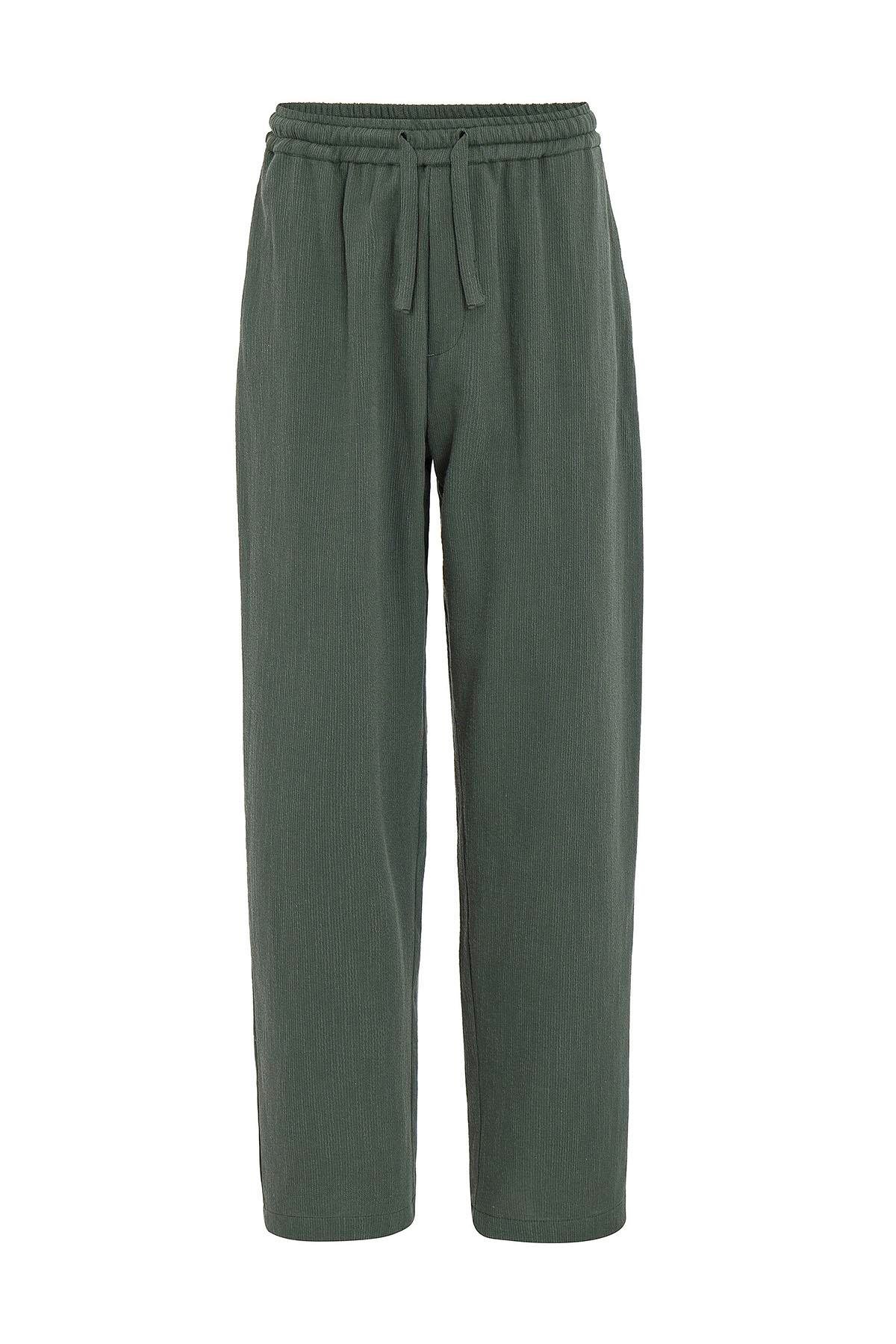 Antioch Haki Dokulu Erkek Pantolon