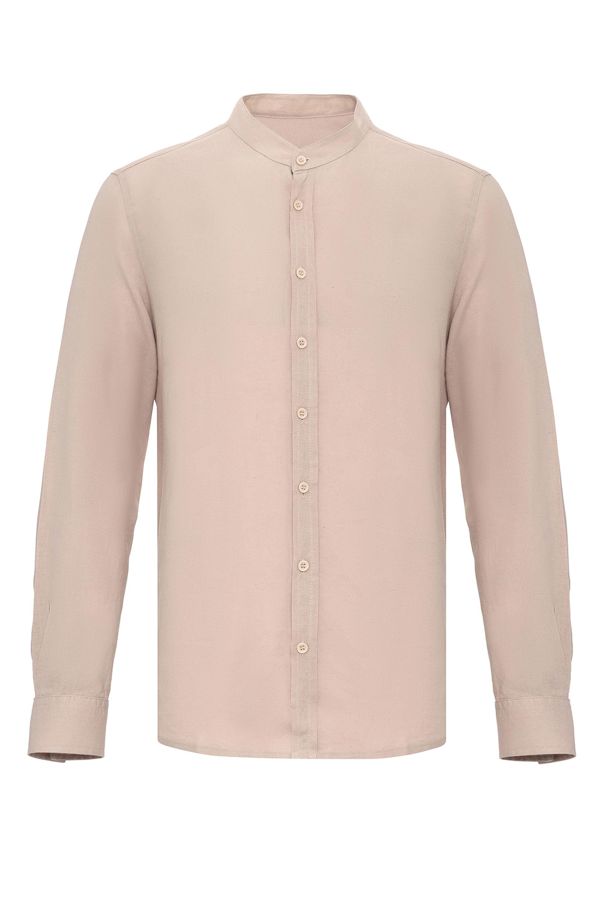 Antioch Men Bej Hakim Yaka Erkek Gömlek