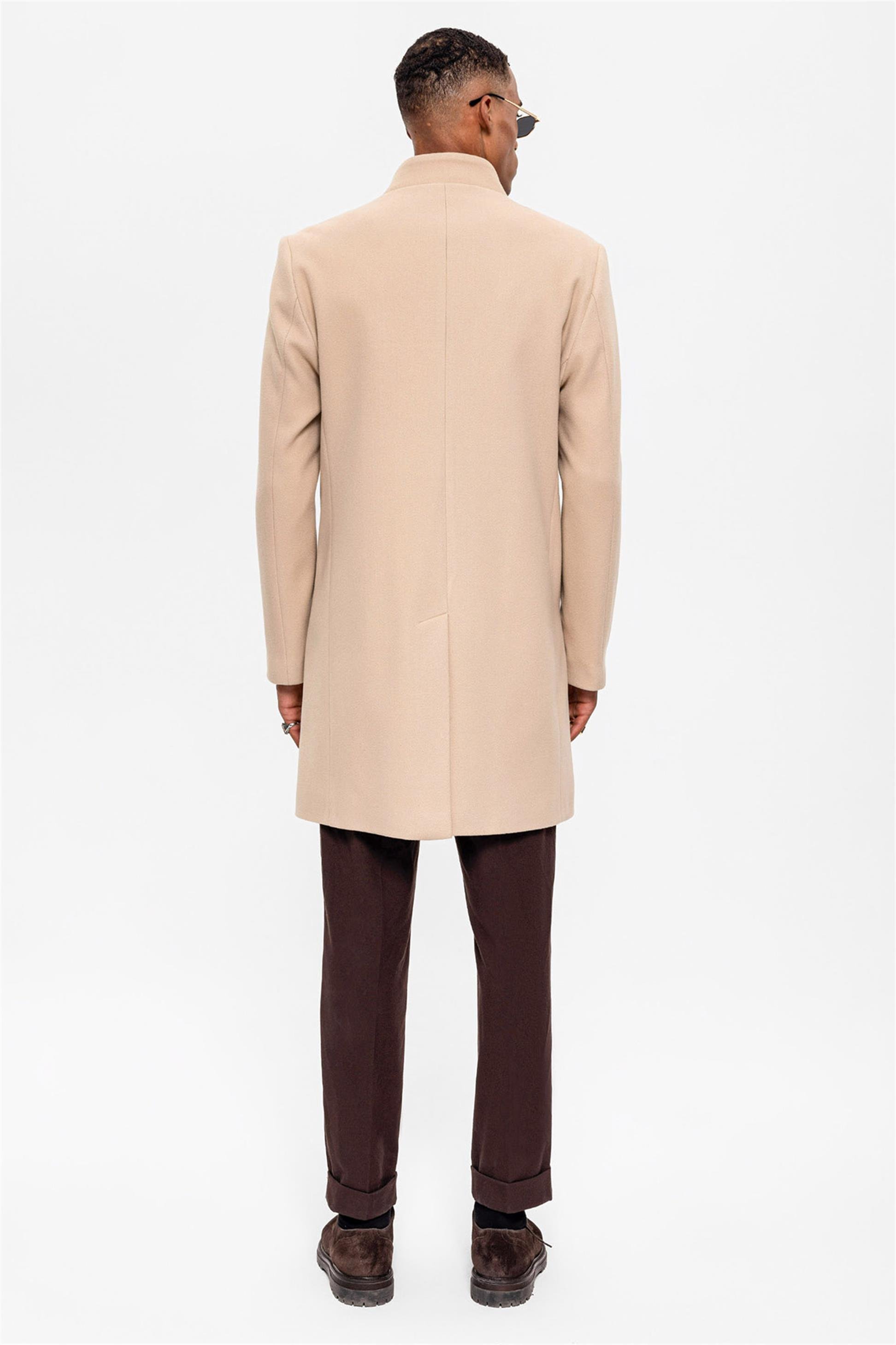 Antioch Bej Hakim Yaka Erkek Kaban