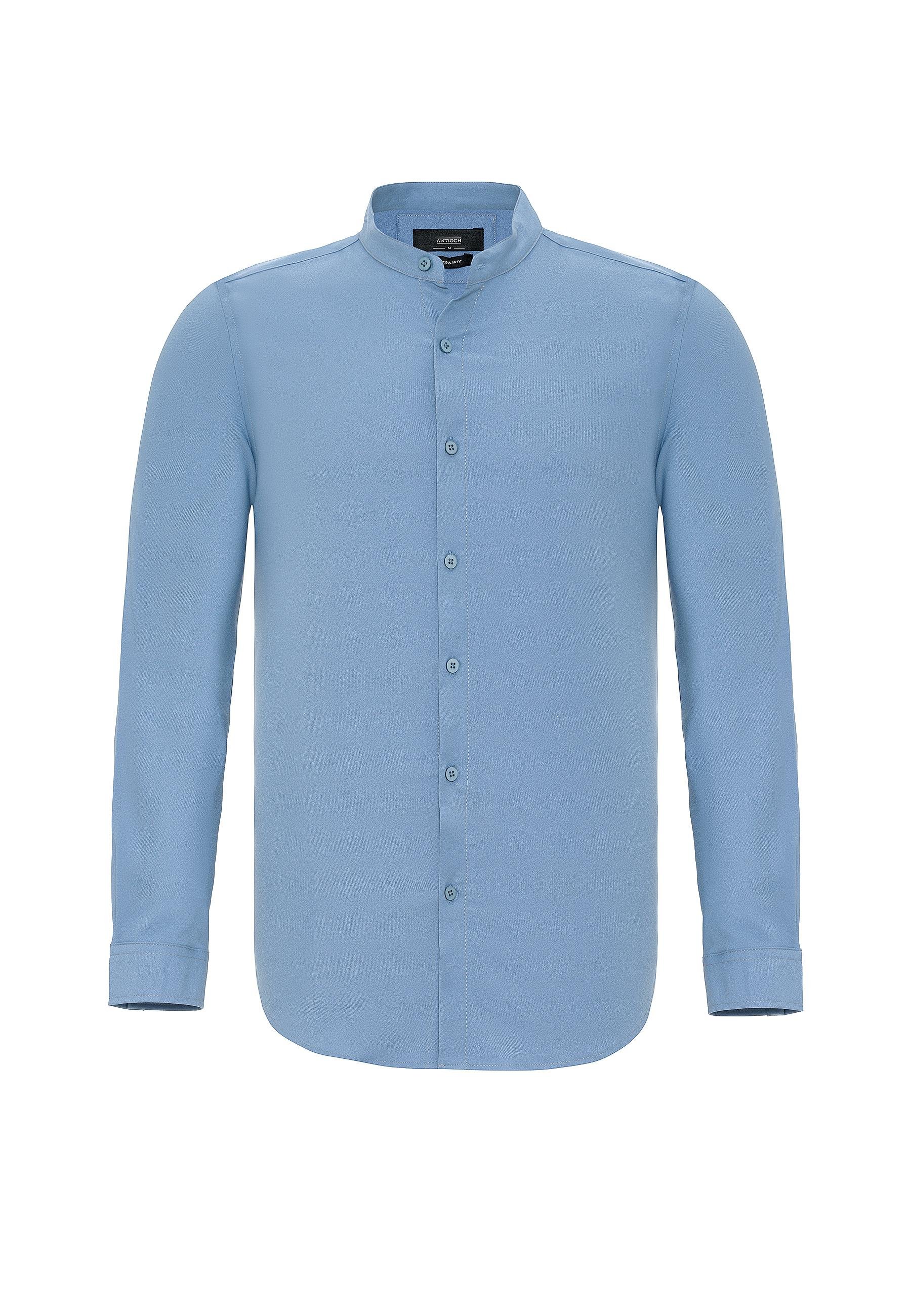 Antioch İndigo Regular Fit Hakim Yaka Erkek Gömlek