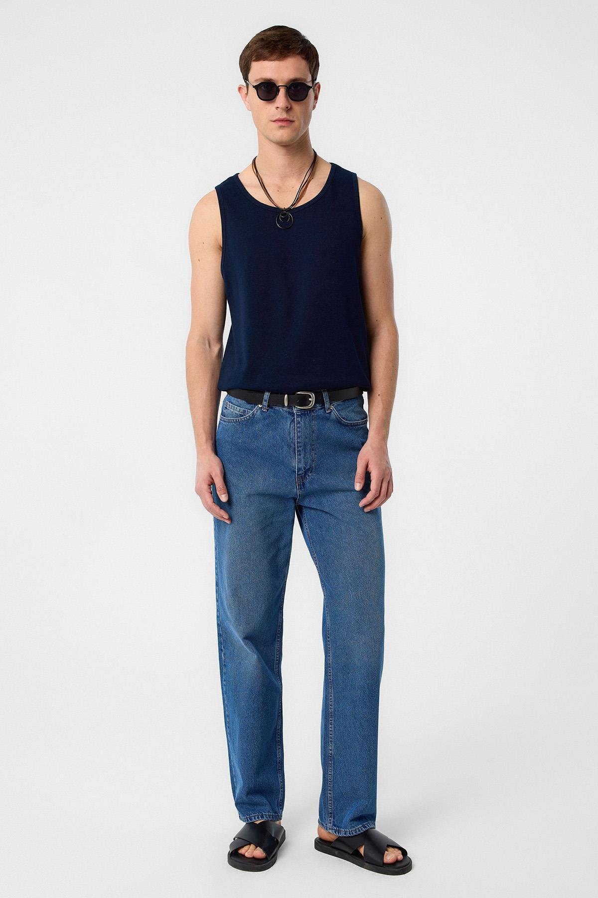 Antioch Lacivert Basic Erkek Atlet