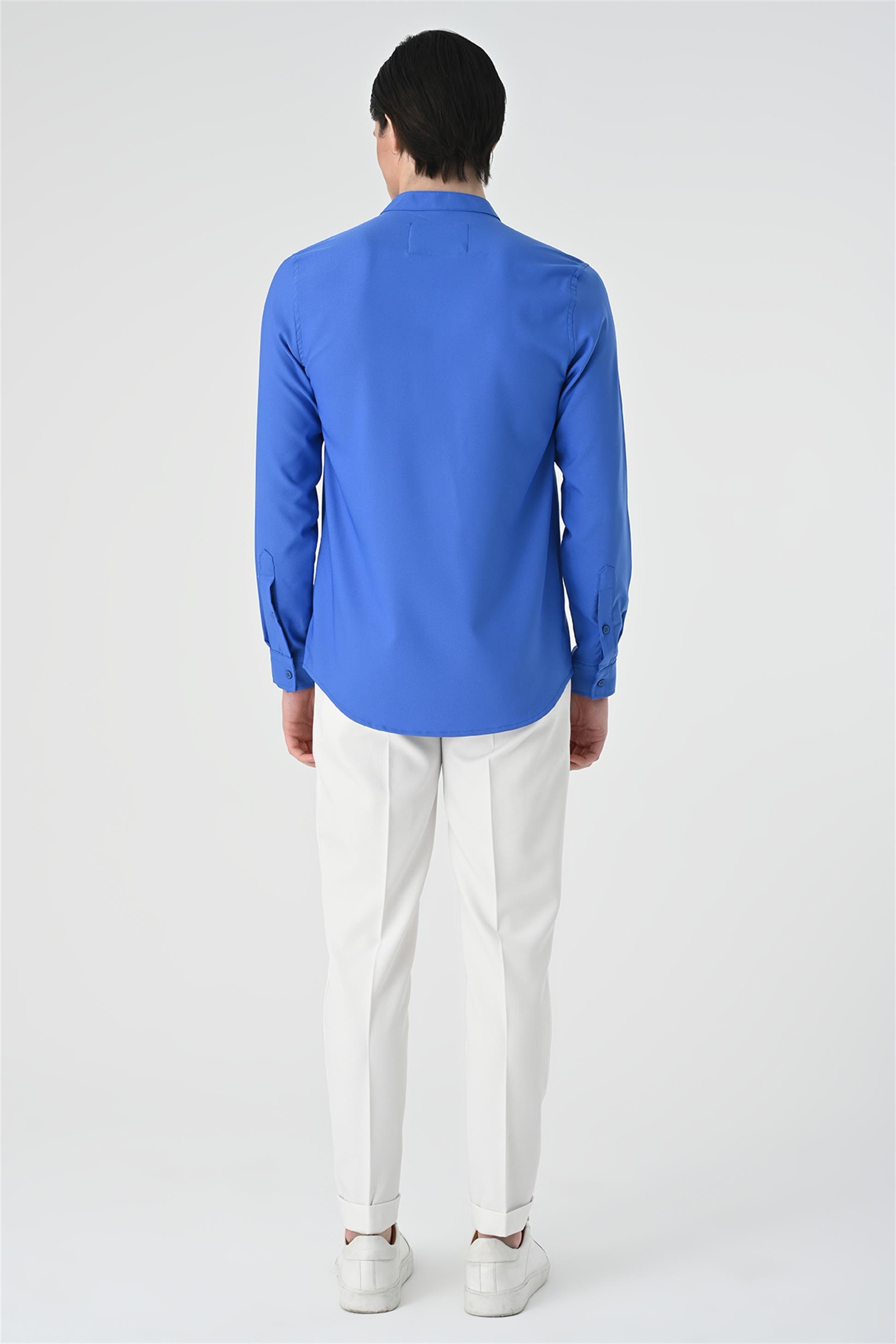 Antioch Saks Regular Fit Hakim Yaka Erkek Gömlek