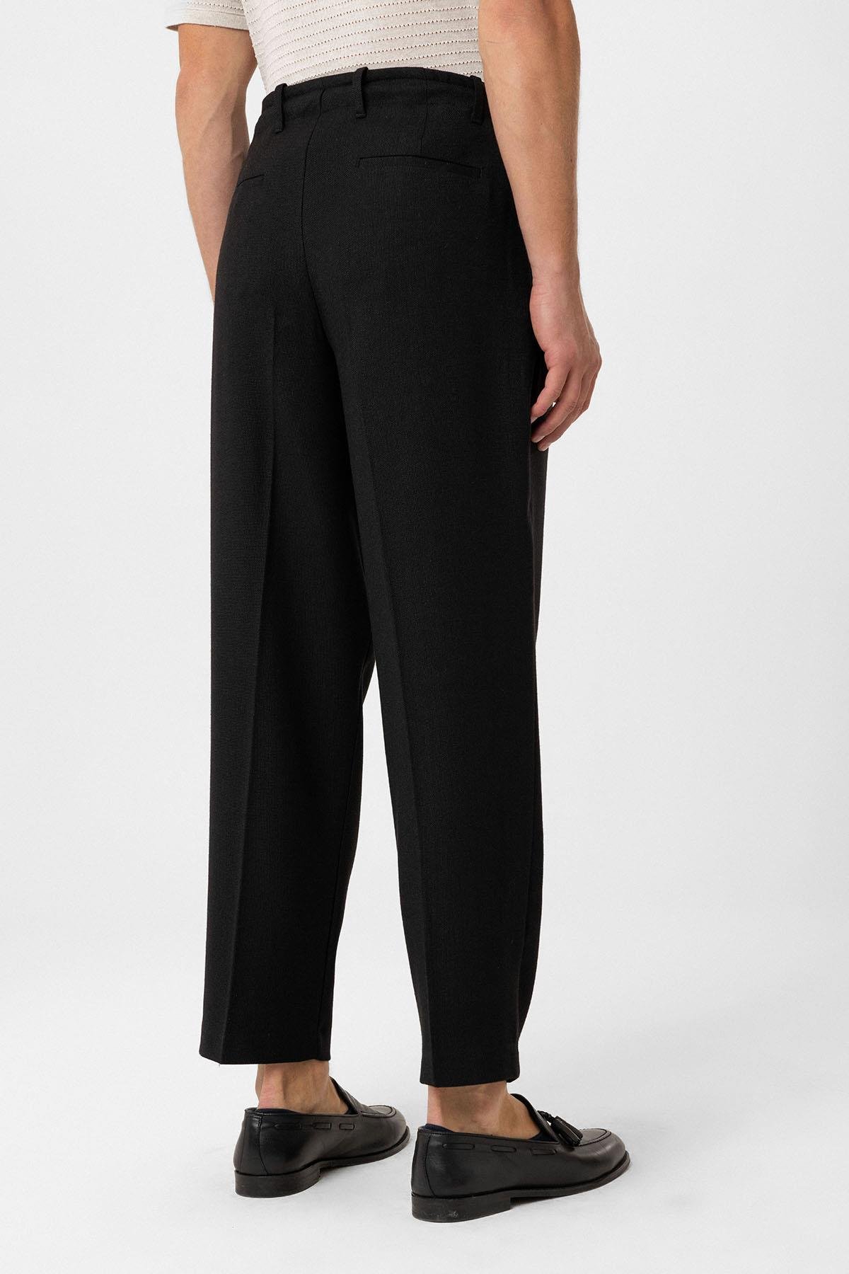 Antioch Siyah Jogger Relaxed Fit  Erkek Pantolon