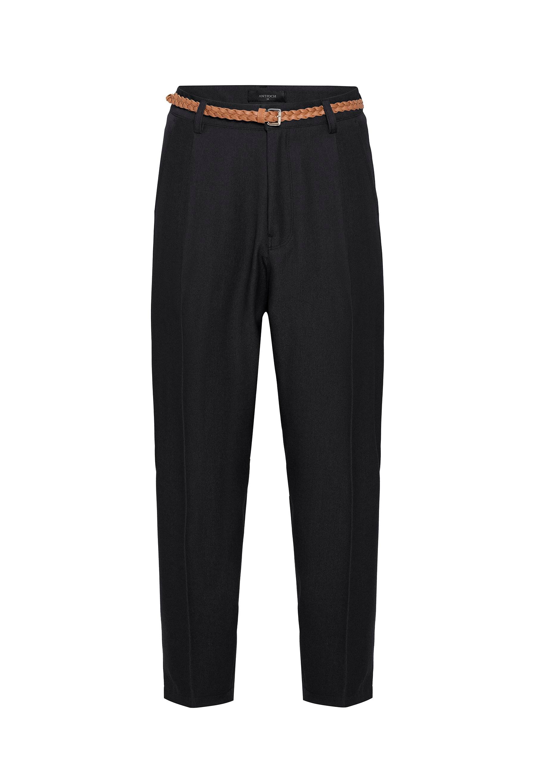 Antioch Siyah Pensli Kadın Pantolon