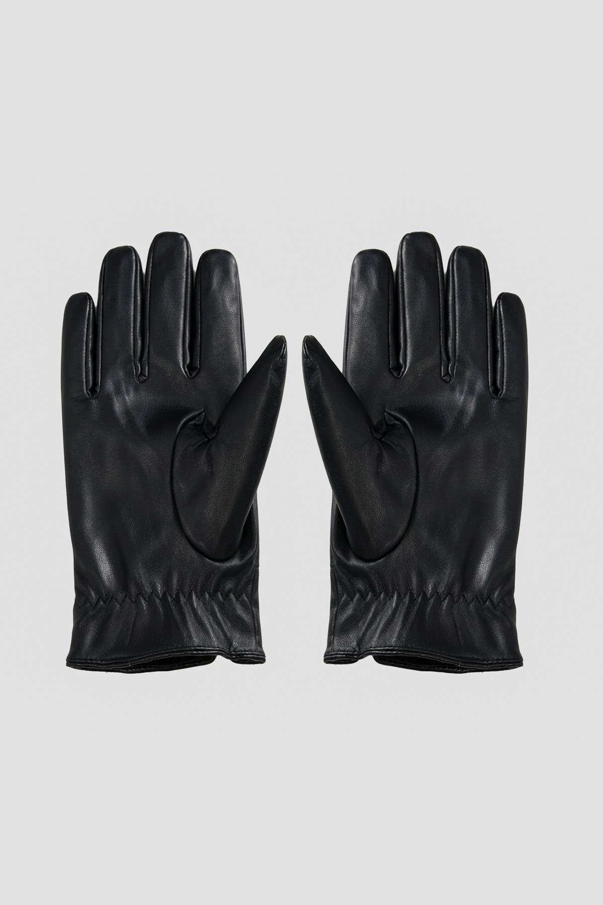 Antioch Siyah Suni Deri Eldiven