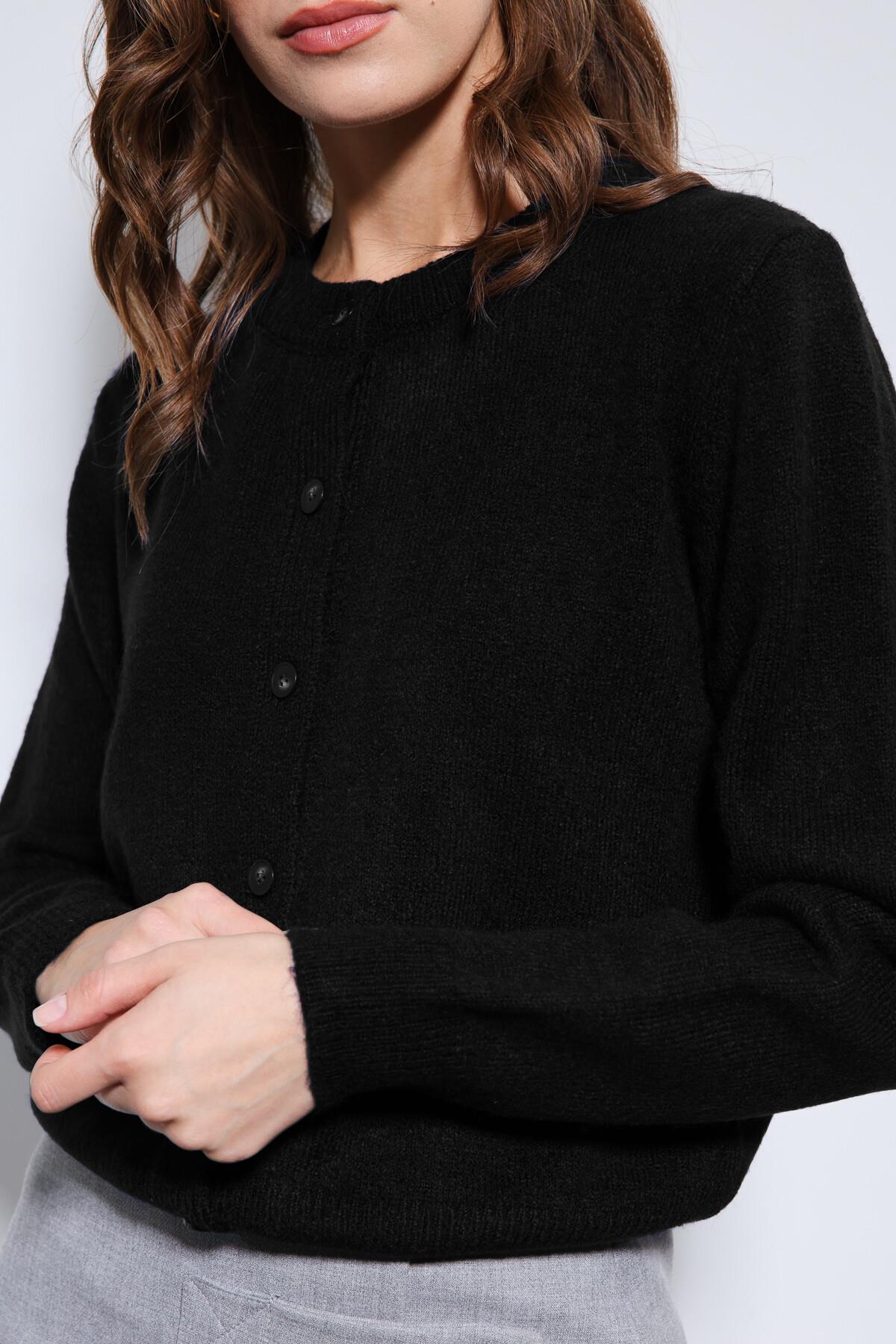 Antioch Siyah Yumuşak Dokulu Hırka