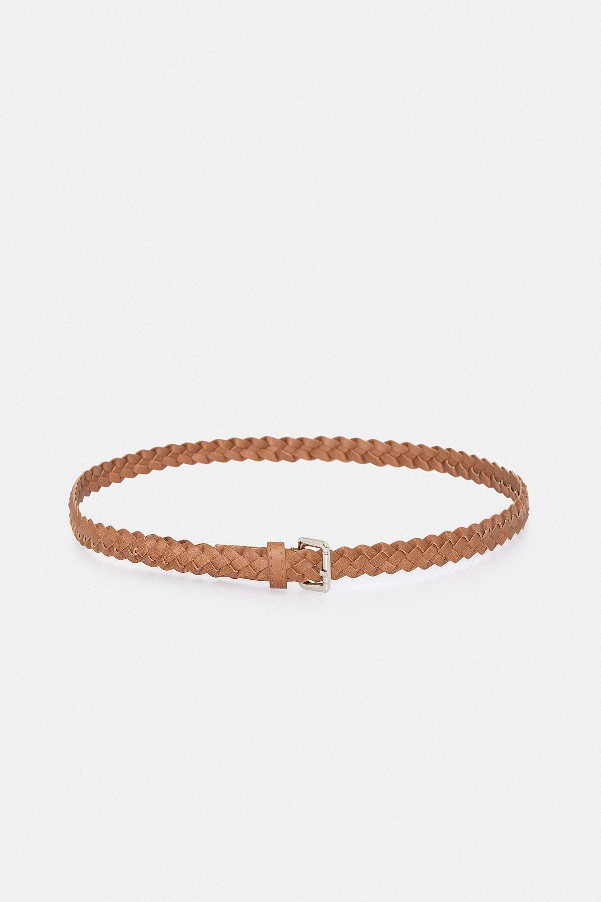 Antioch Taba Örgü İnce Kadın Kemer