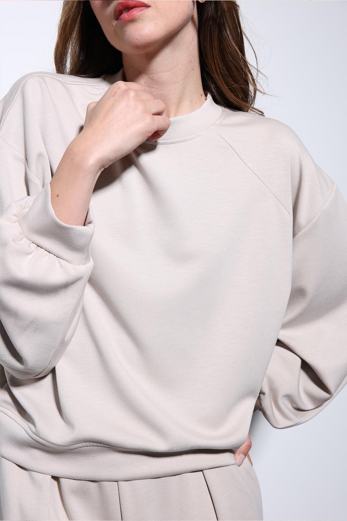 Antioch Taş Geniş Paça Relaxed Kadın Takım