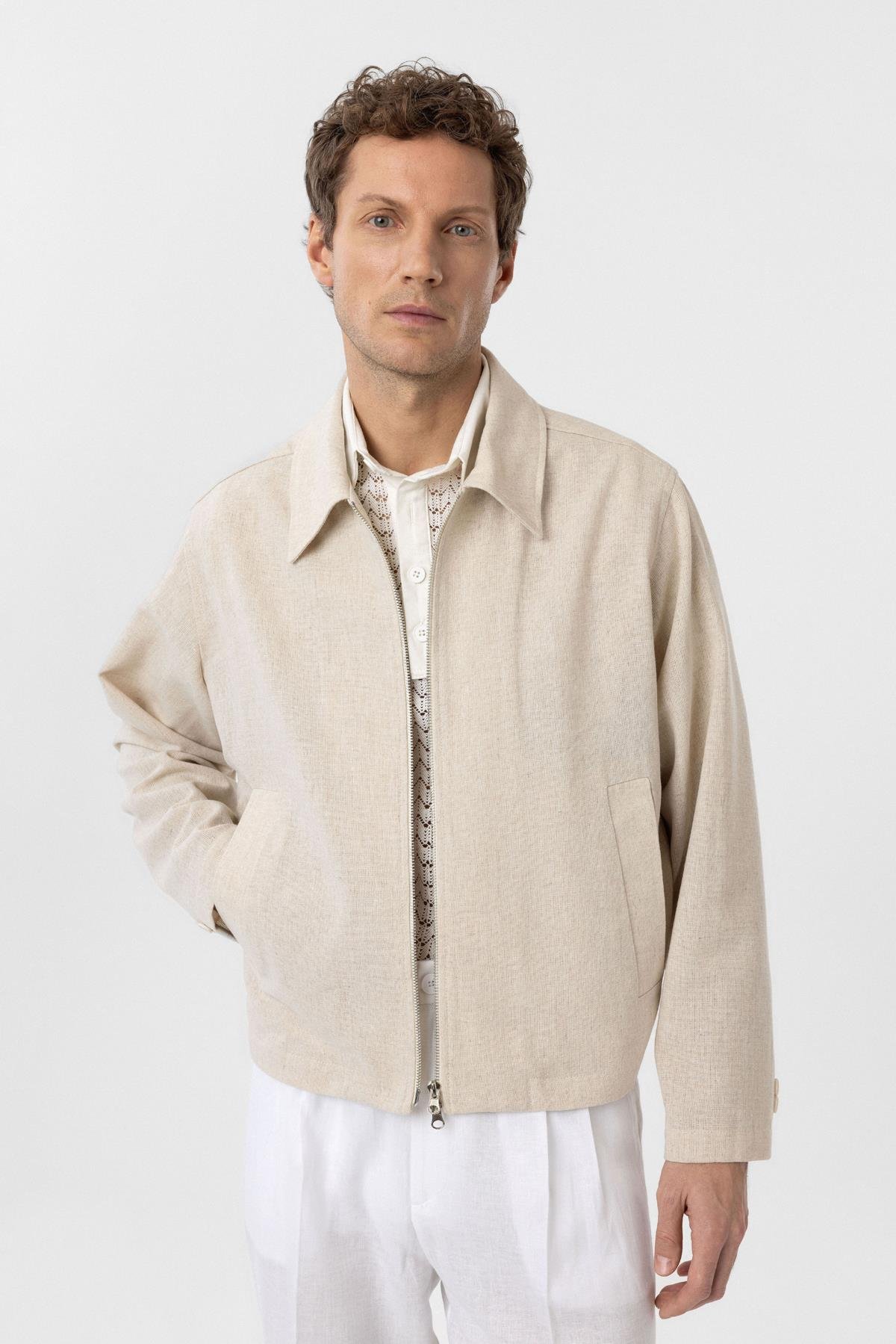 Antioch Taş Mevsimlik Relax Fit Erkek Mont