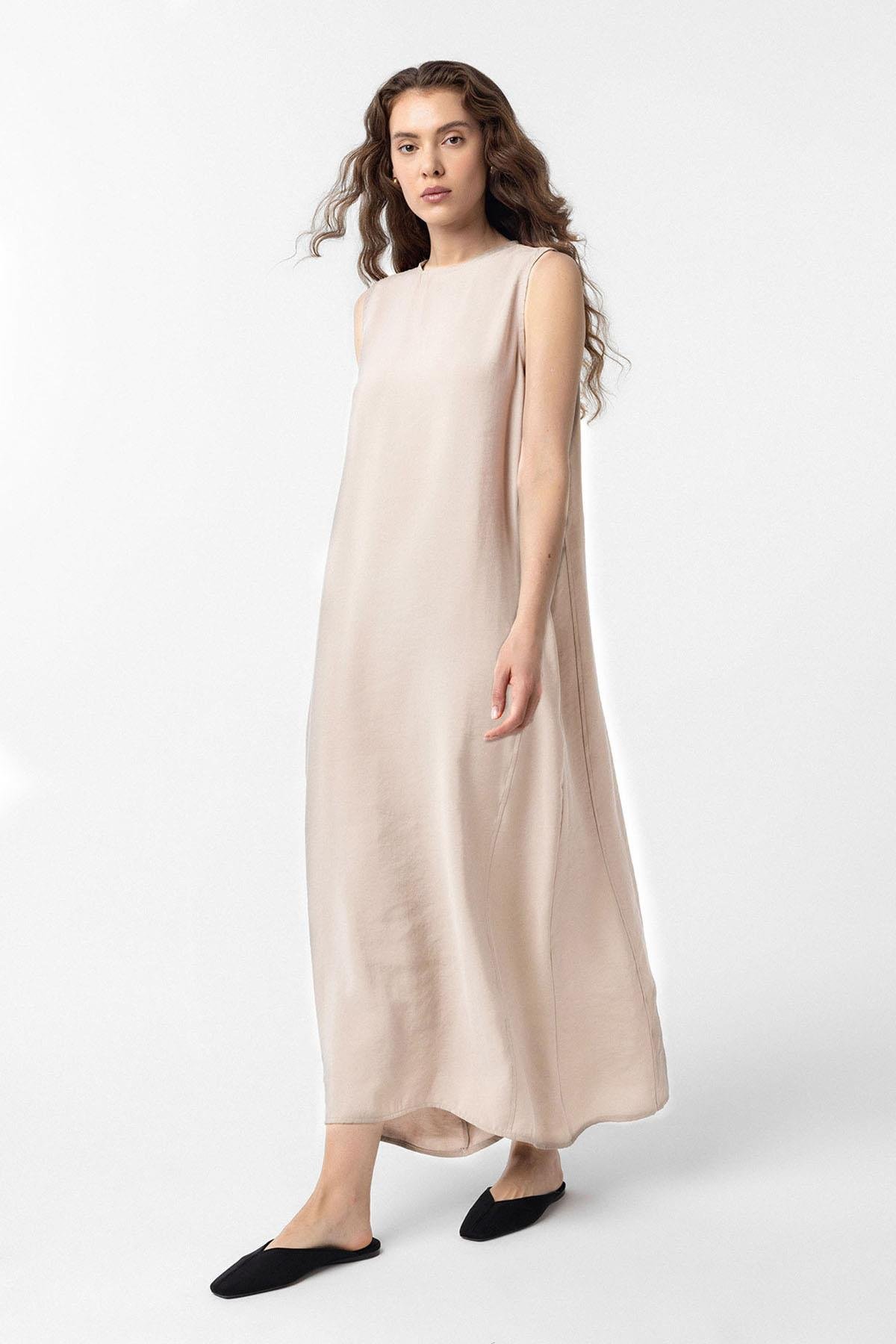 Antioch Taş Modal Midi Kadın Elbise