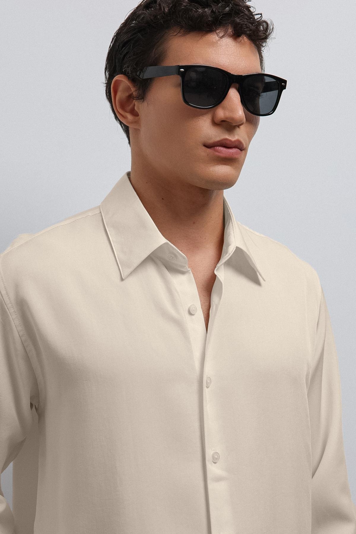 Antioch Taş Teknik Regular Fit Erkek Gömlek