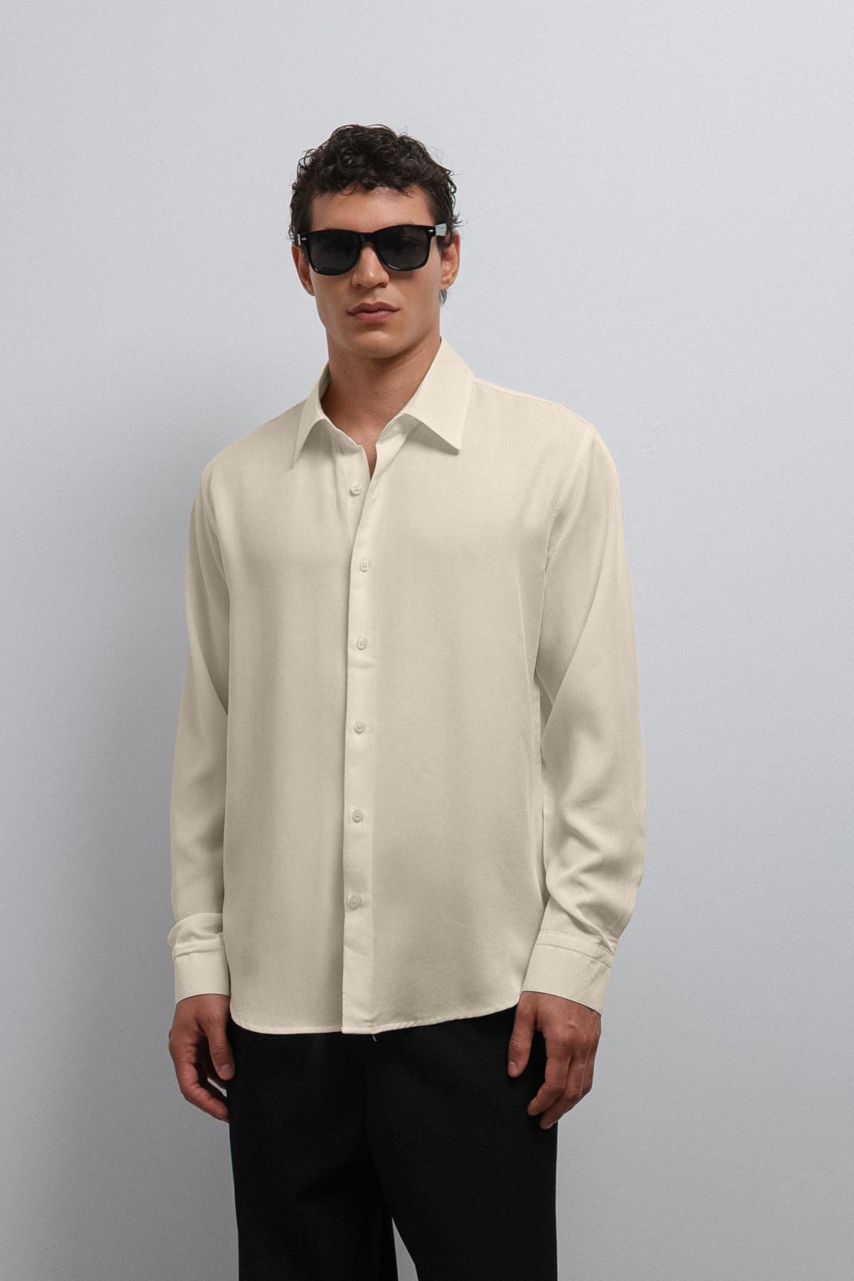 Antioch Taş Teknik Regular Fit Erkek Gömlek