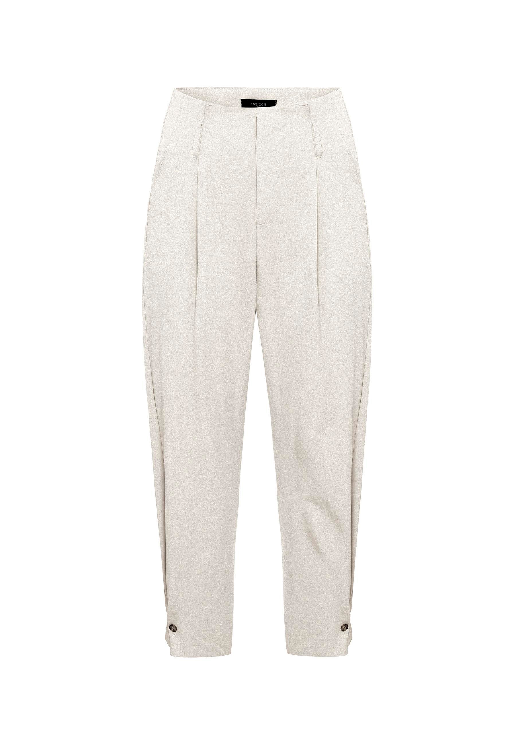 Antioch Taş Yüksek Bel Paçası Düğmeli Fit Kadın Pantolon