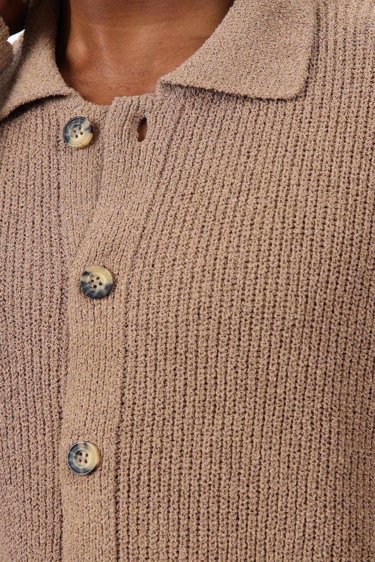 Antioch Vizon Örme Triko Erkek Hırka