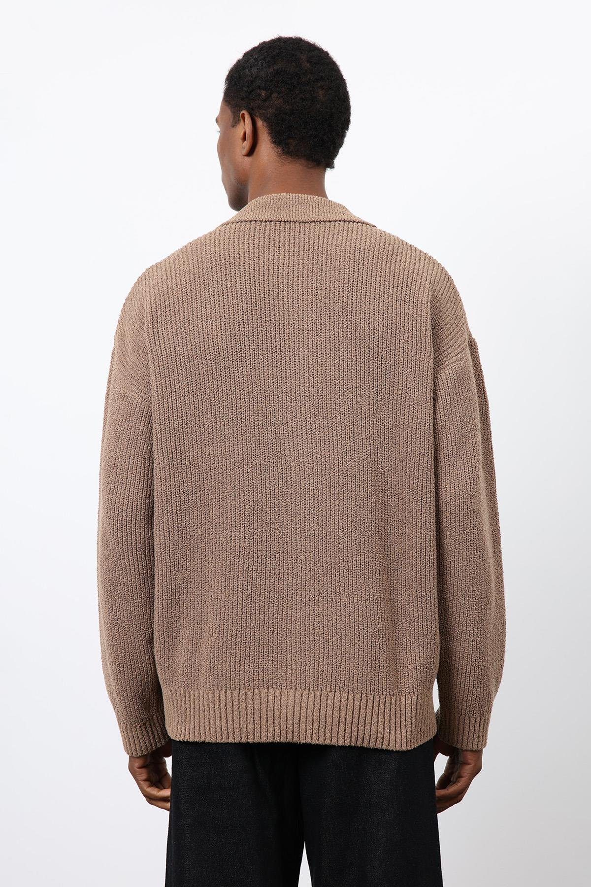 Antioch Vizon Örme Triko Erkek Hırka