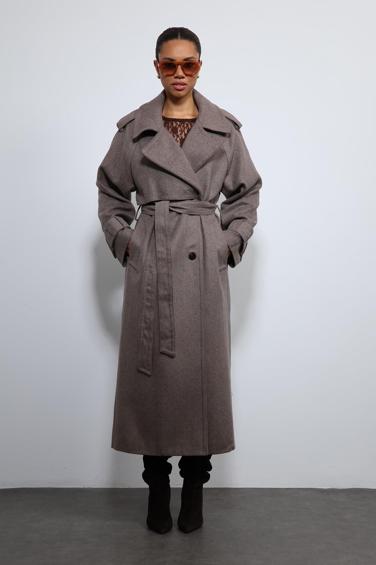 Antioch Vizon Oversize Kemerli Kaban