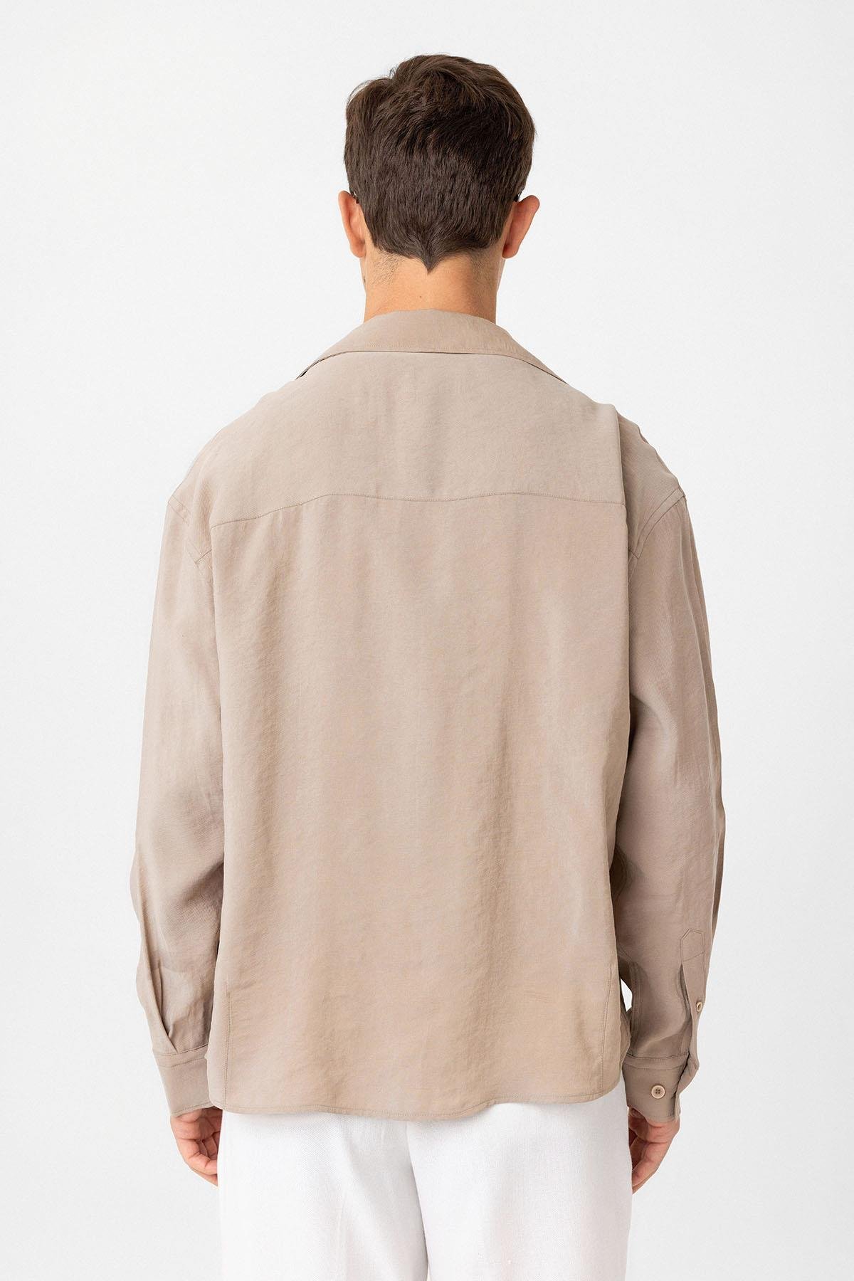 Antioch Vizon Relax Fit Modal Kumaş Erkek Gömlek