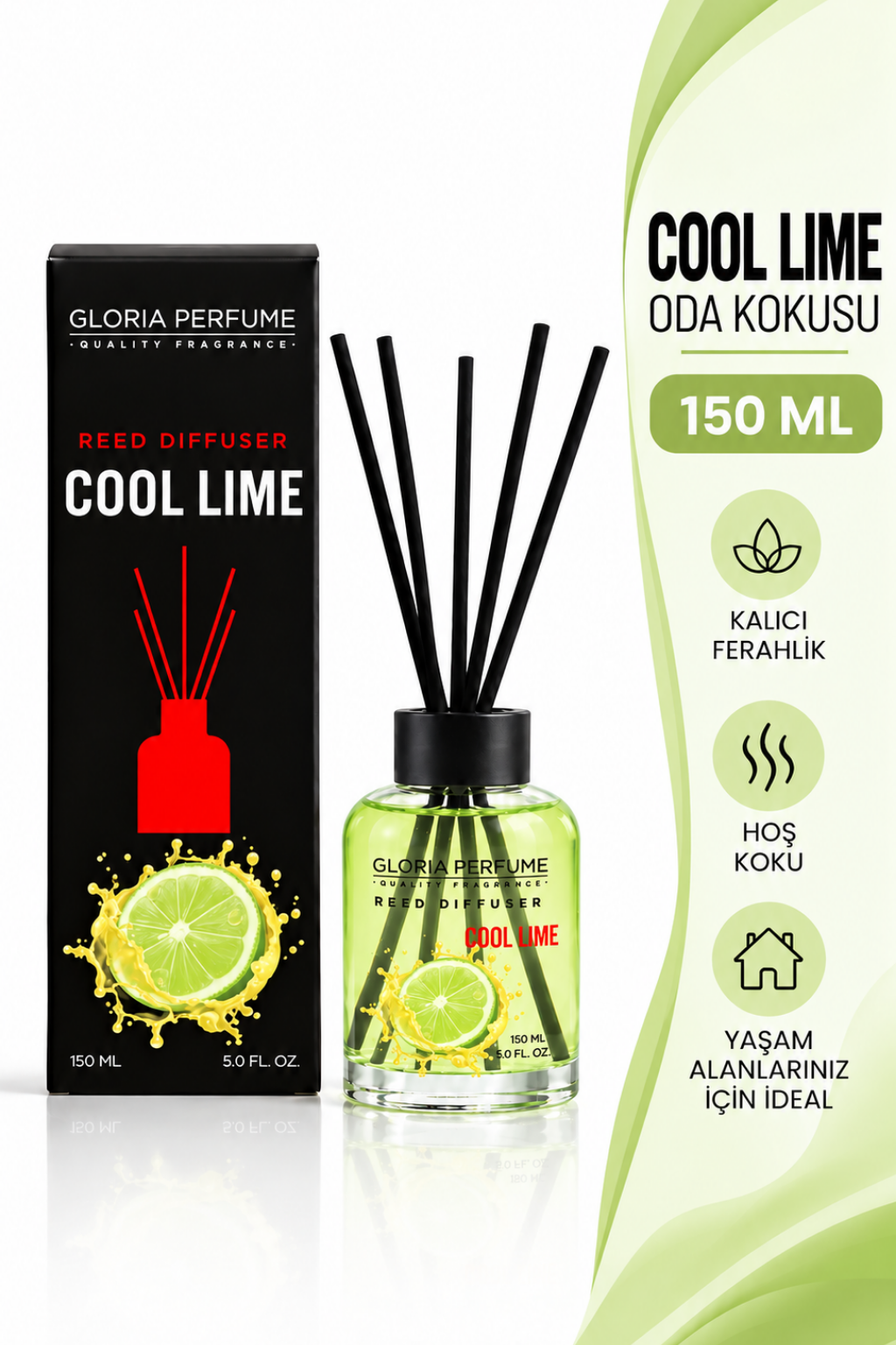Cool Lime Bambu Çubuklu Oda Kokusu 150 ml