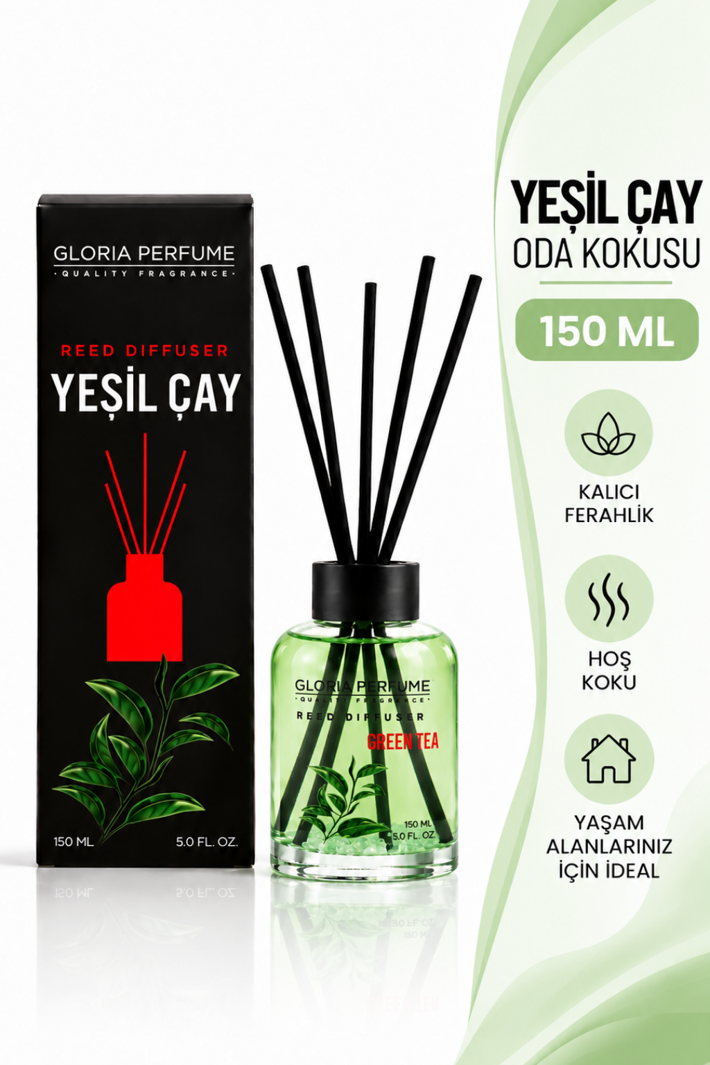 Green Tea Bambu Çubuklu Oda Kokusu 150 ml