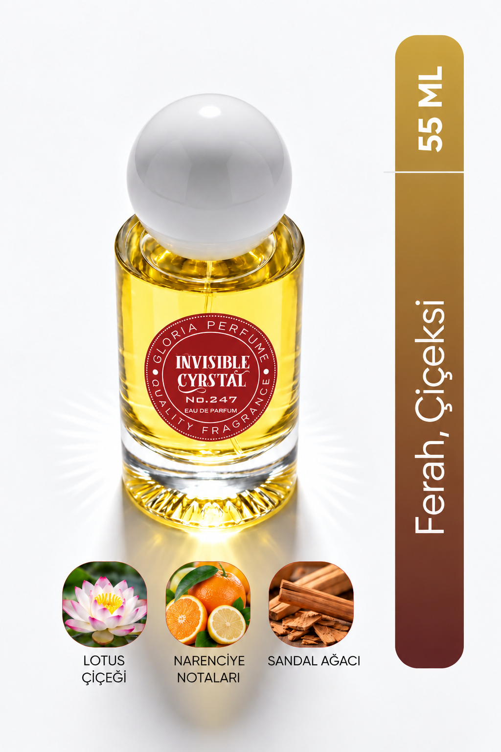 Invisible Crystal 55 ml Edp Kadın Parfüm