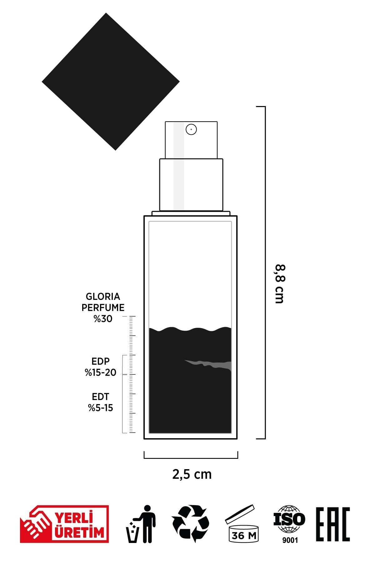 La Belle 15 ml Kadın Parfüm