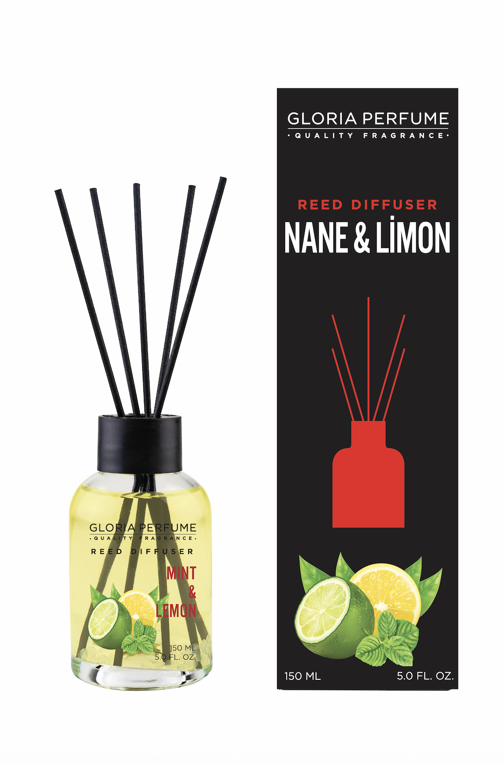 Lemon And Mint Bambu Çubuklu Oda Kokusu 150 ml