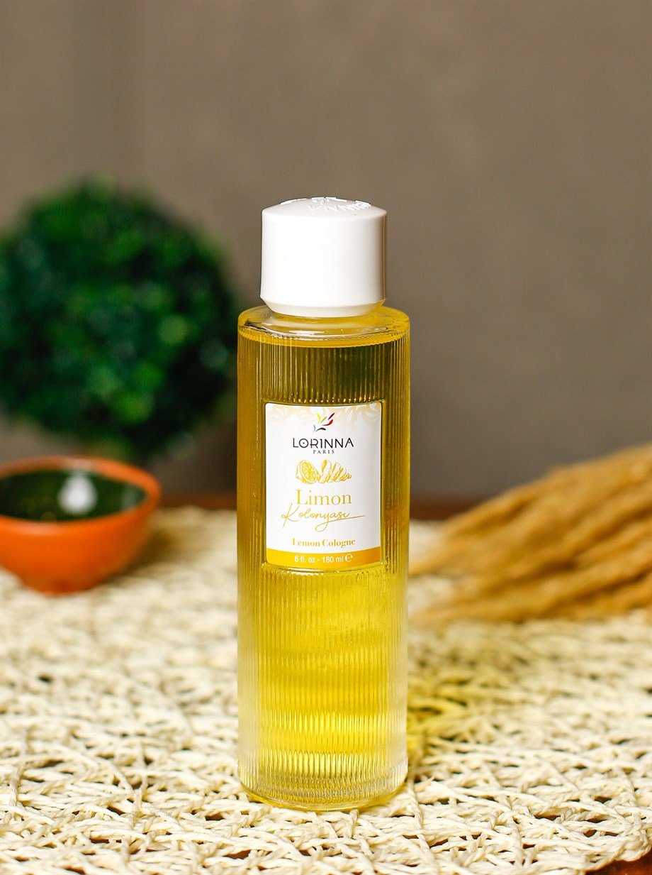 LİMON KOLONYASI 180 ML - CAM ŞİŞE