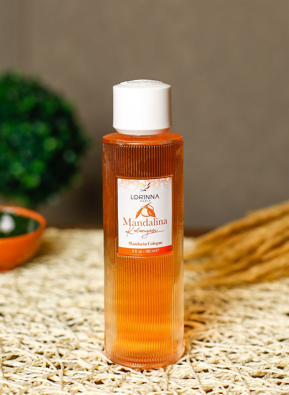 MANDALİNA KOLONYASI 180 ML - CAM ŞİŞE