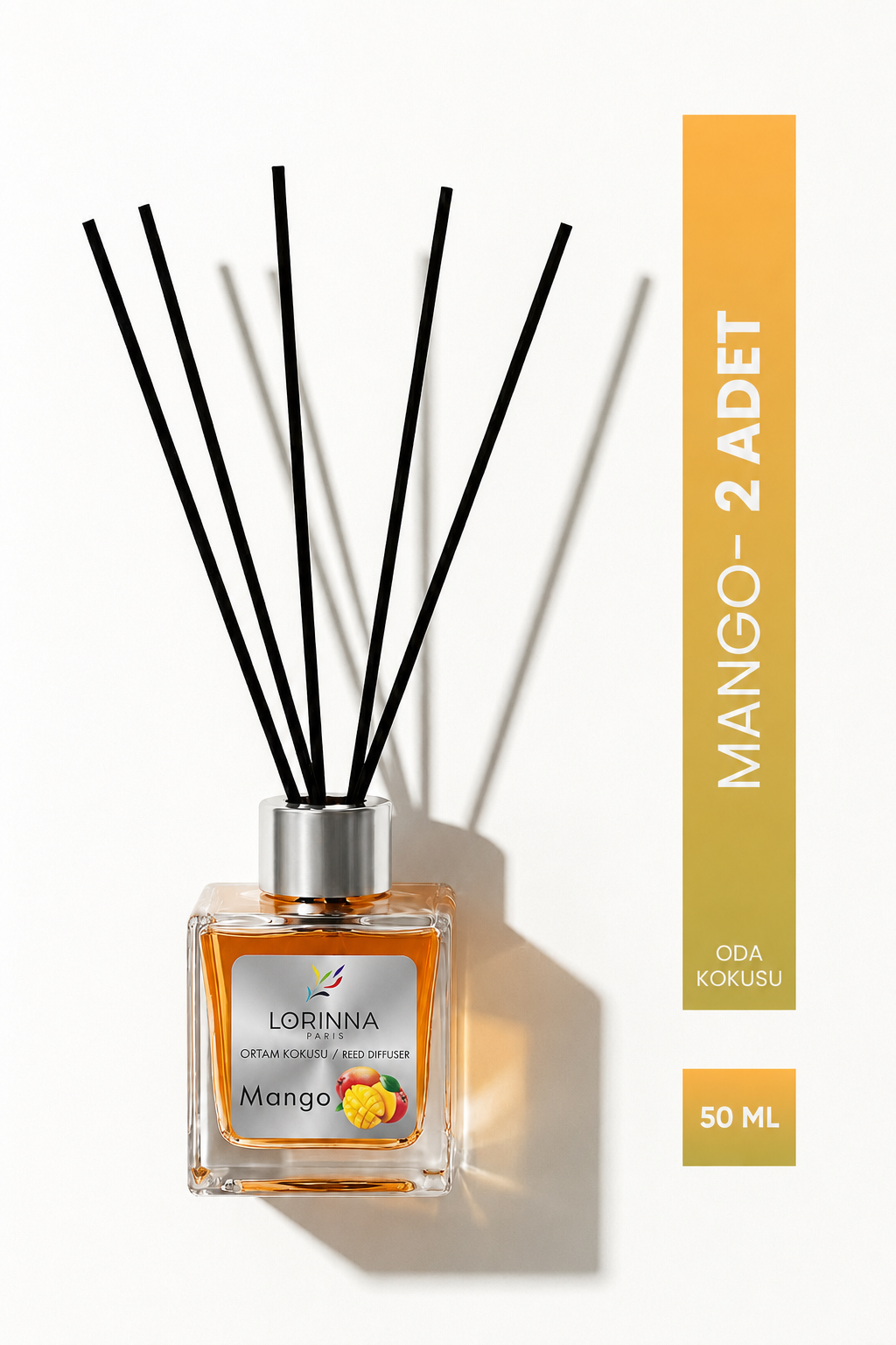 Mango Çubuklu Oda Kokusu Seti 2x50 ml