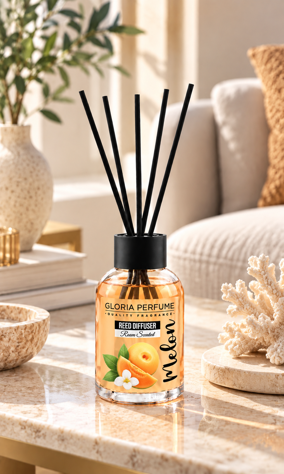 Melon Bambu Çubuklu Oda Kokusu 150 ml