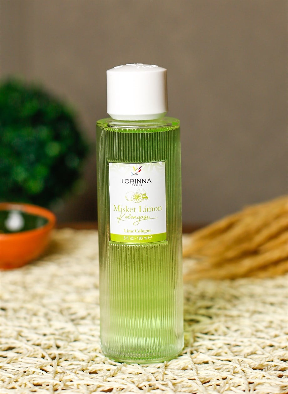 MİSKET LİMON KOLONYASI 180 ML - CAM ŞİŞE