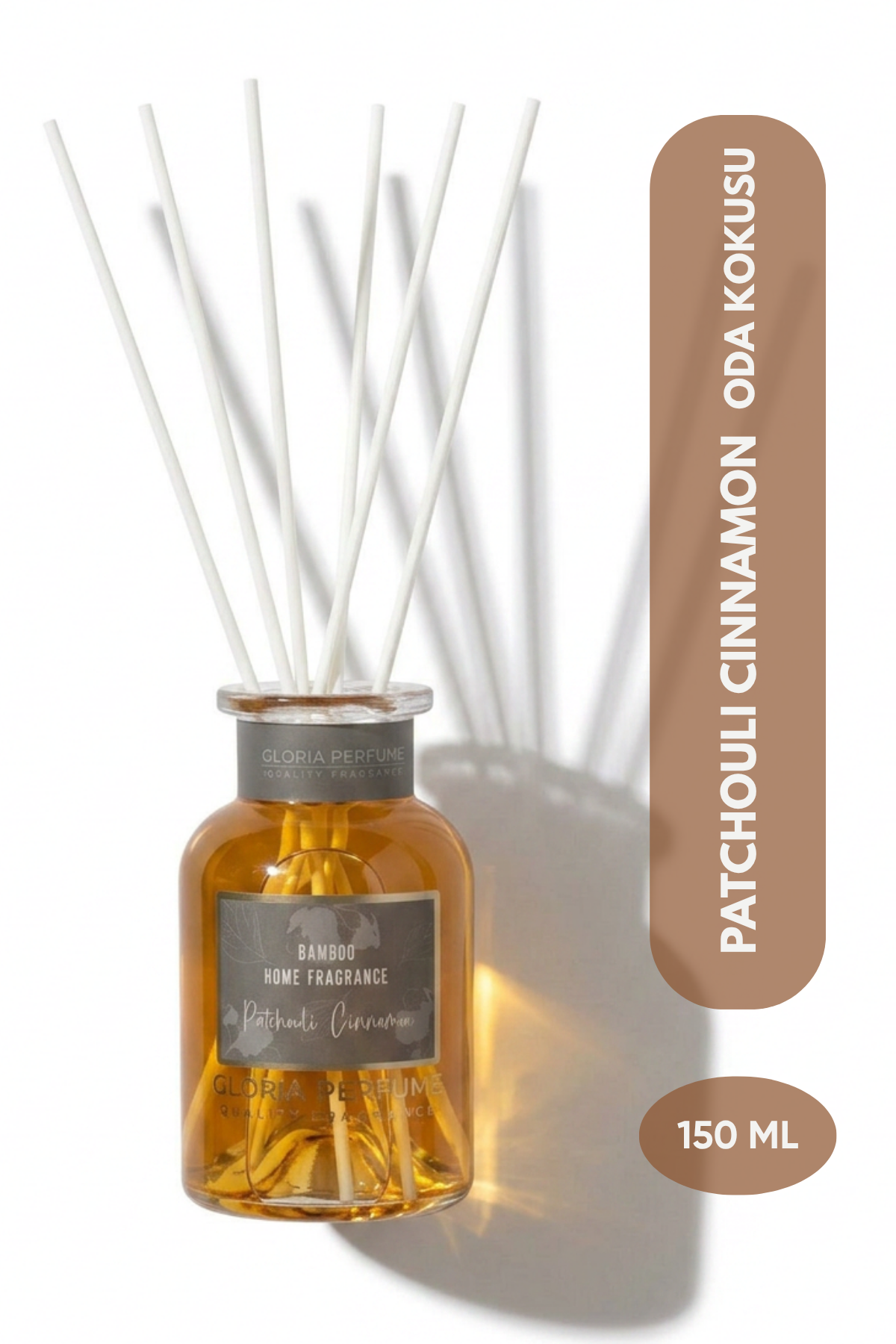 Paçuli & Tarçın Bambu Çubuklu Oda Kokusu 150 ml