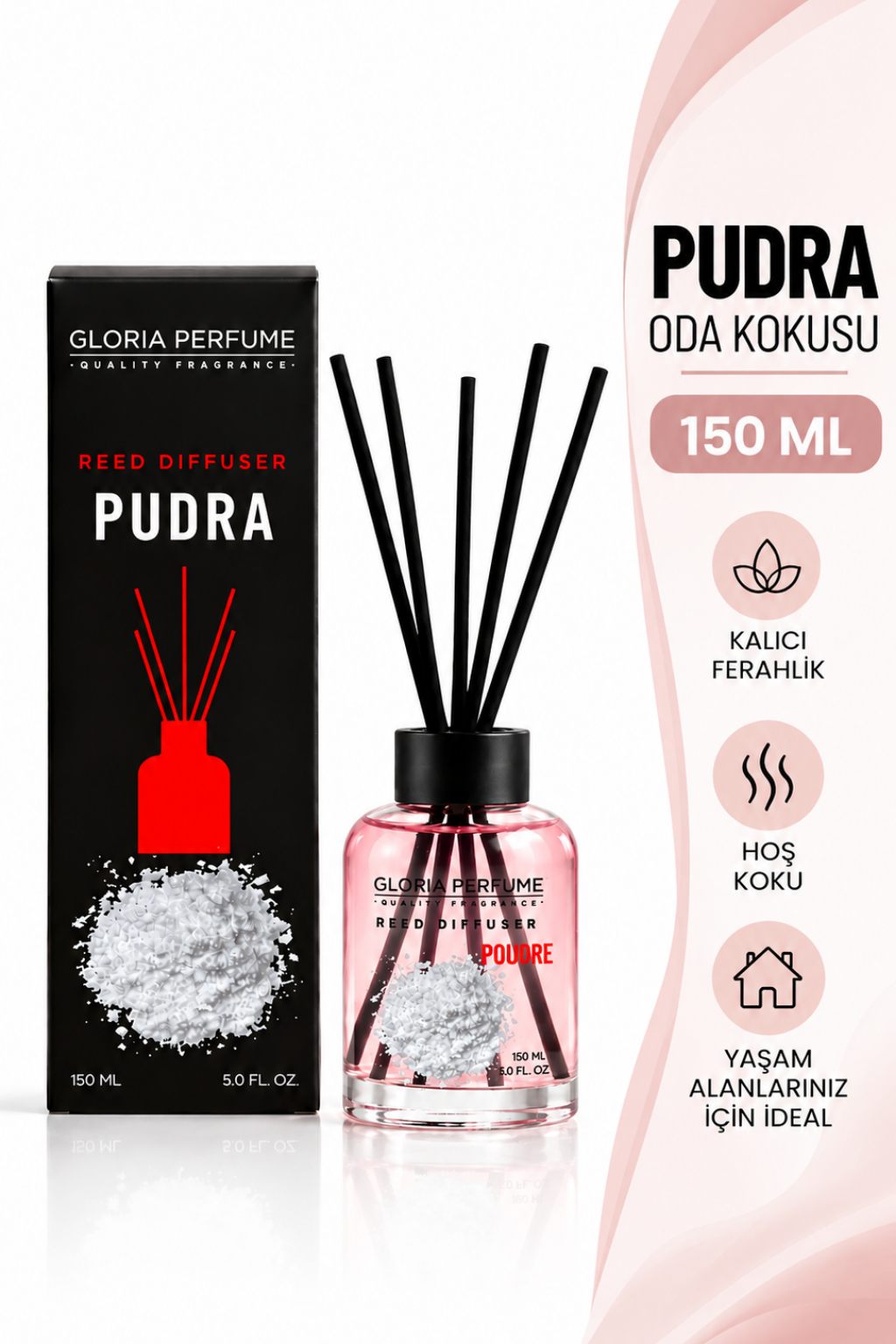 Poudre Bambu Çubuklu Oda Kokusu 150 ml