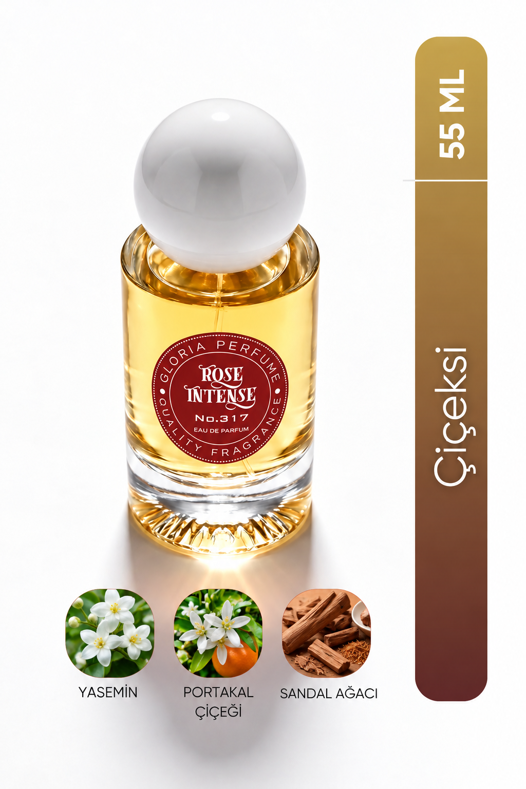 Rose Intense 55 ml Edp Kadın Parfüm