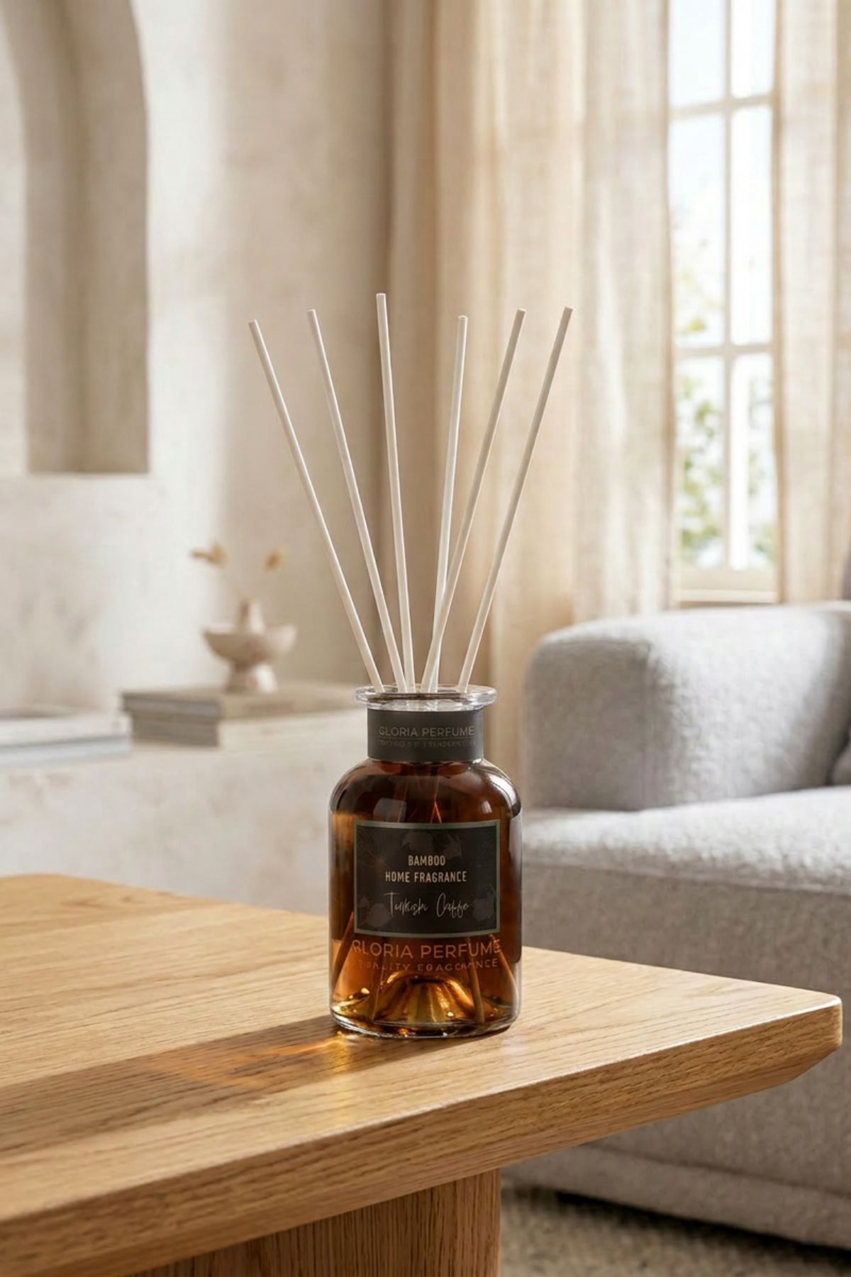 Türk Kahvesi Bambu Çubuklu Oda Kokusu 150 ml