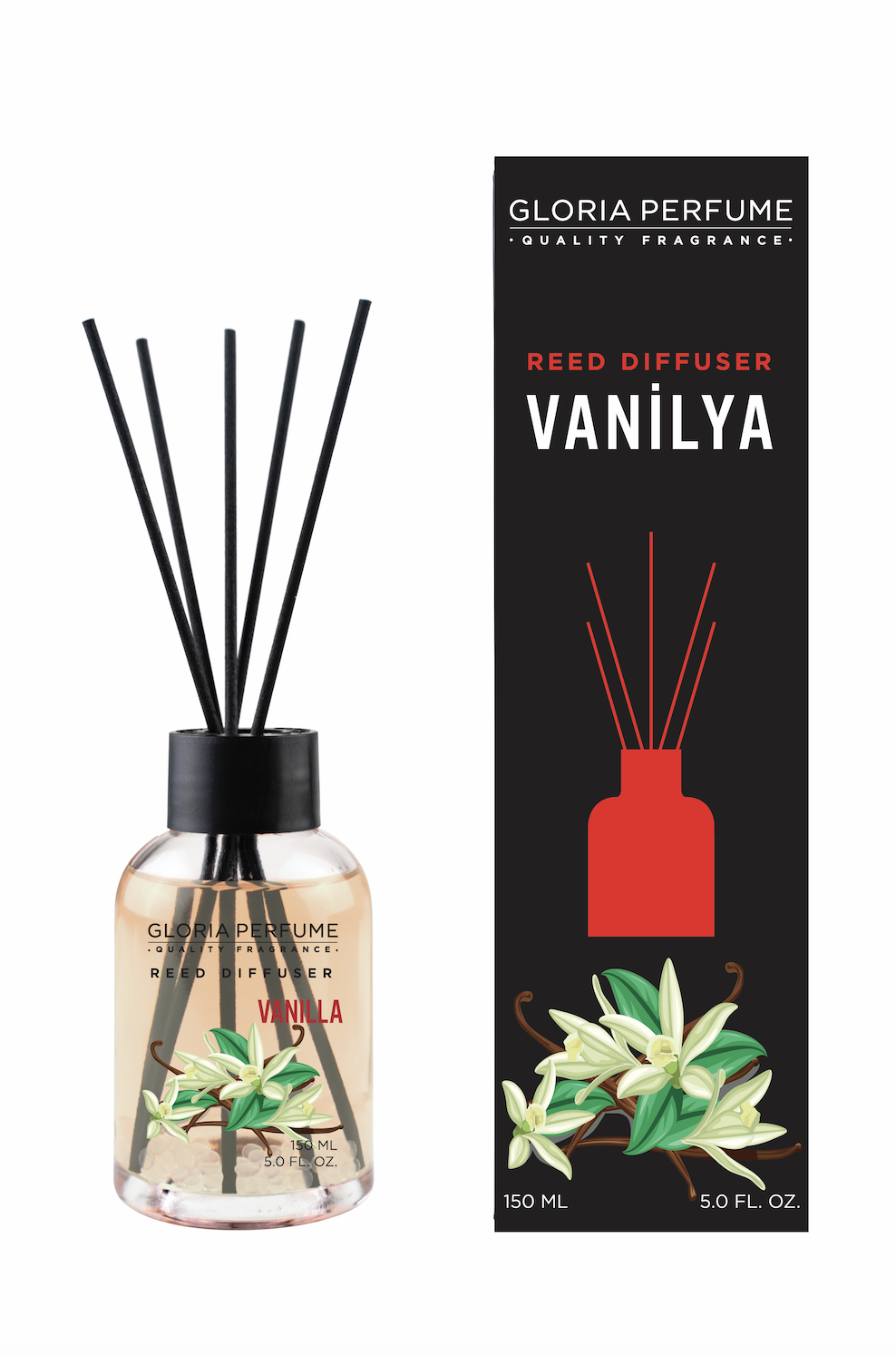 Vanilla Bambu Çubuklu Oda Kokusu 150 ml