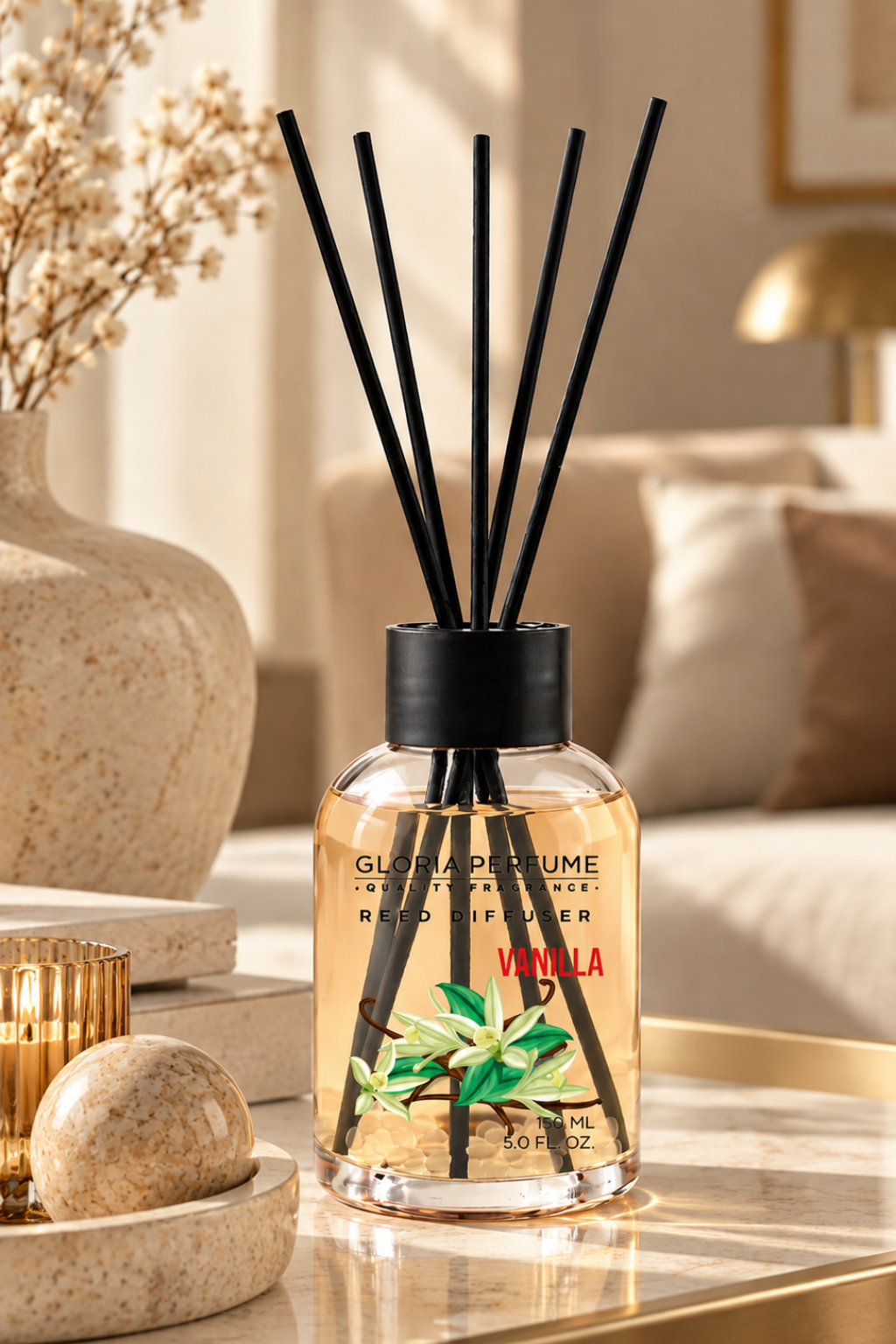 Vanilla Bambu Çubuklu Oda Kokusu 150 ml