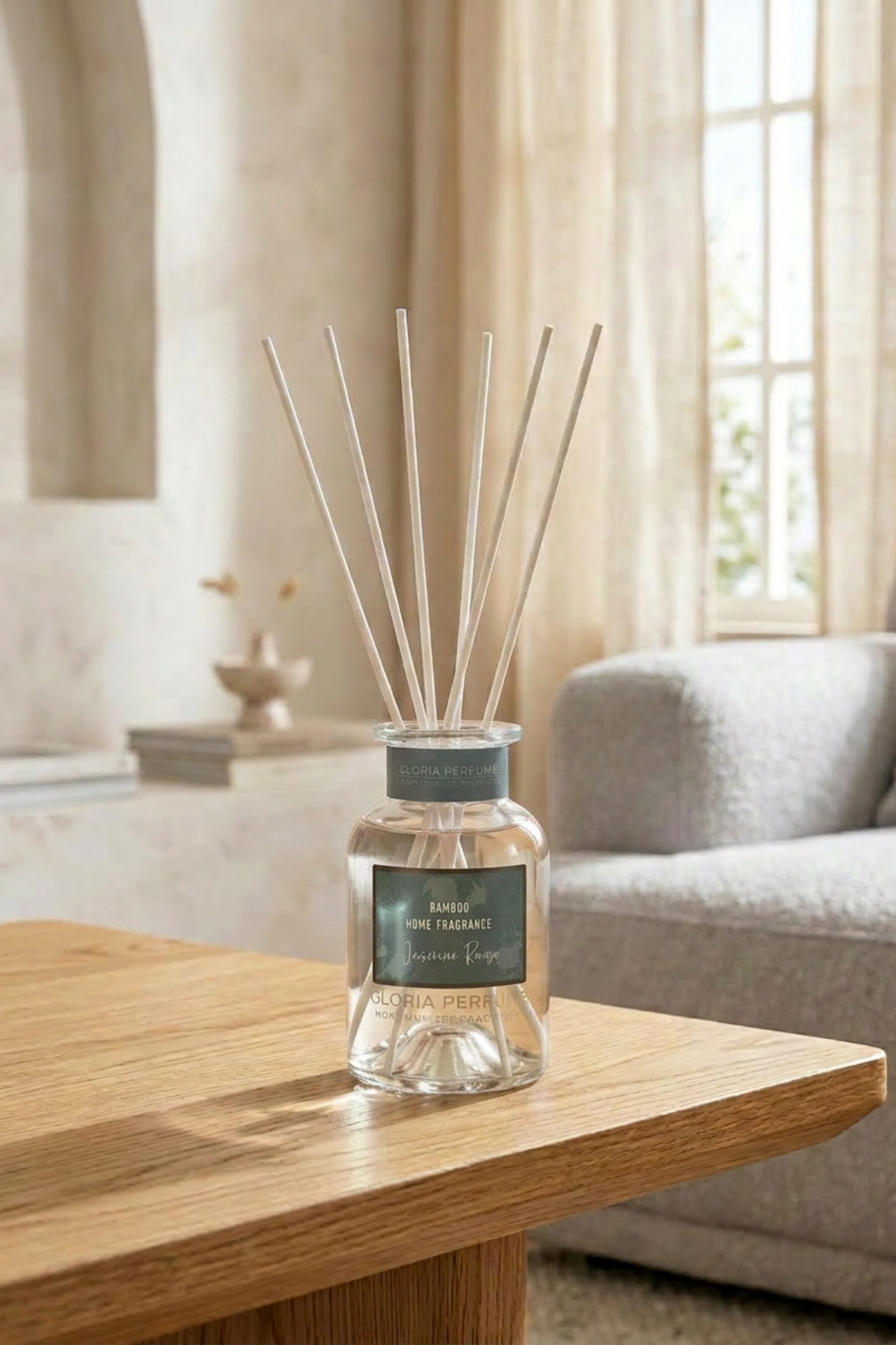 Yasemin & Amber Bambu Çubuklu Oda Kokusu 150 ml
