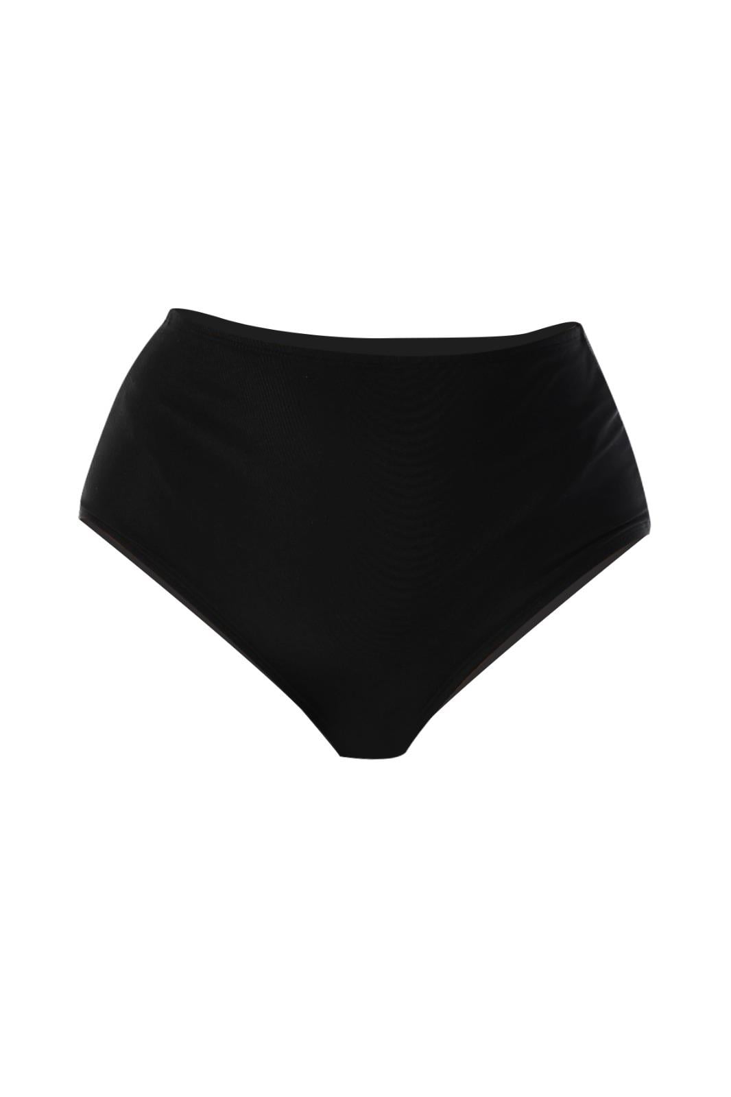 Tek Alt Bikini -Yüksek Bel