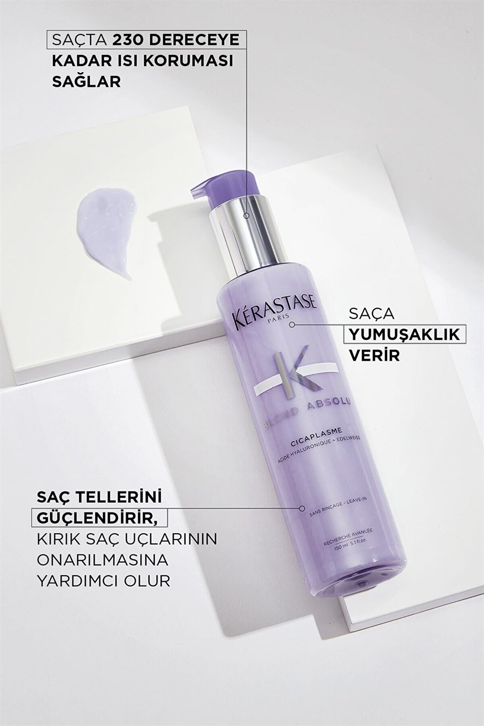 Blond Absolu Cicaplasme Sarı Saçlar için Isıya Karşı Koruyucu Bakım Serumu 150 ml Çizgi Shop'da.
