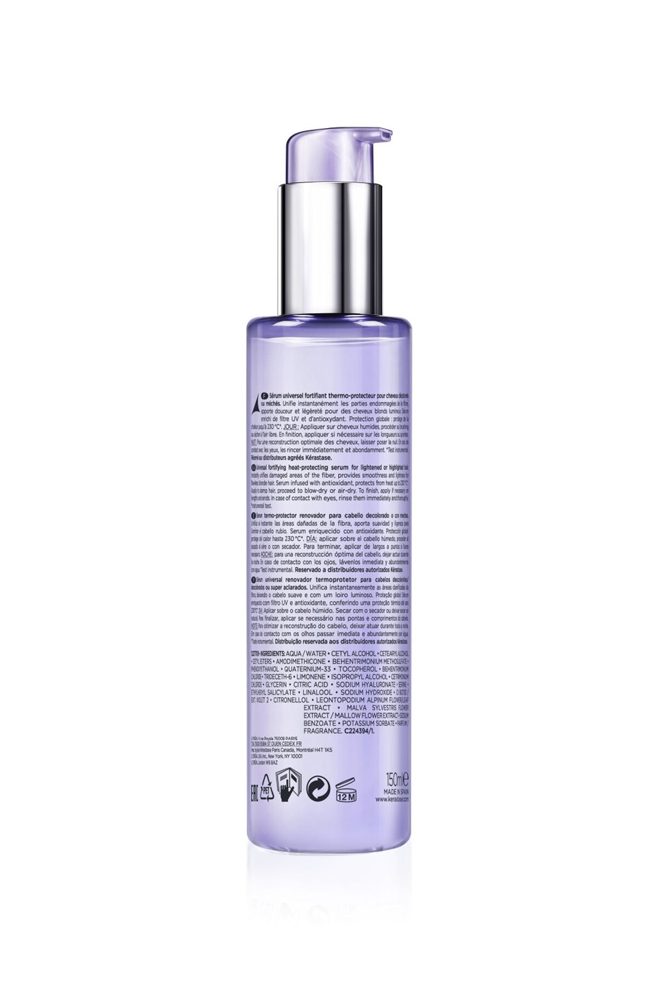 Blond Absolu Cicaplasme Sarı Saçlar için Isıya Karşı Koruyucu Bakım Serumu 150 ml Çizgi Shop'da.
