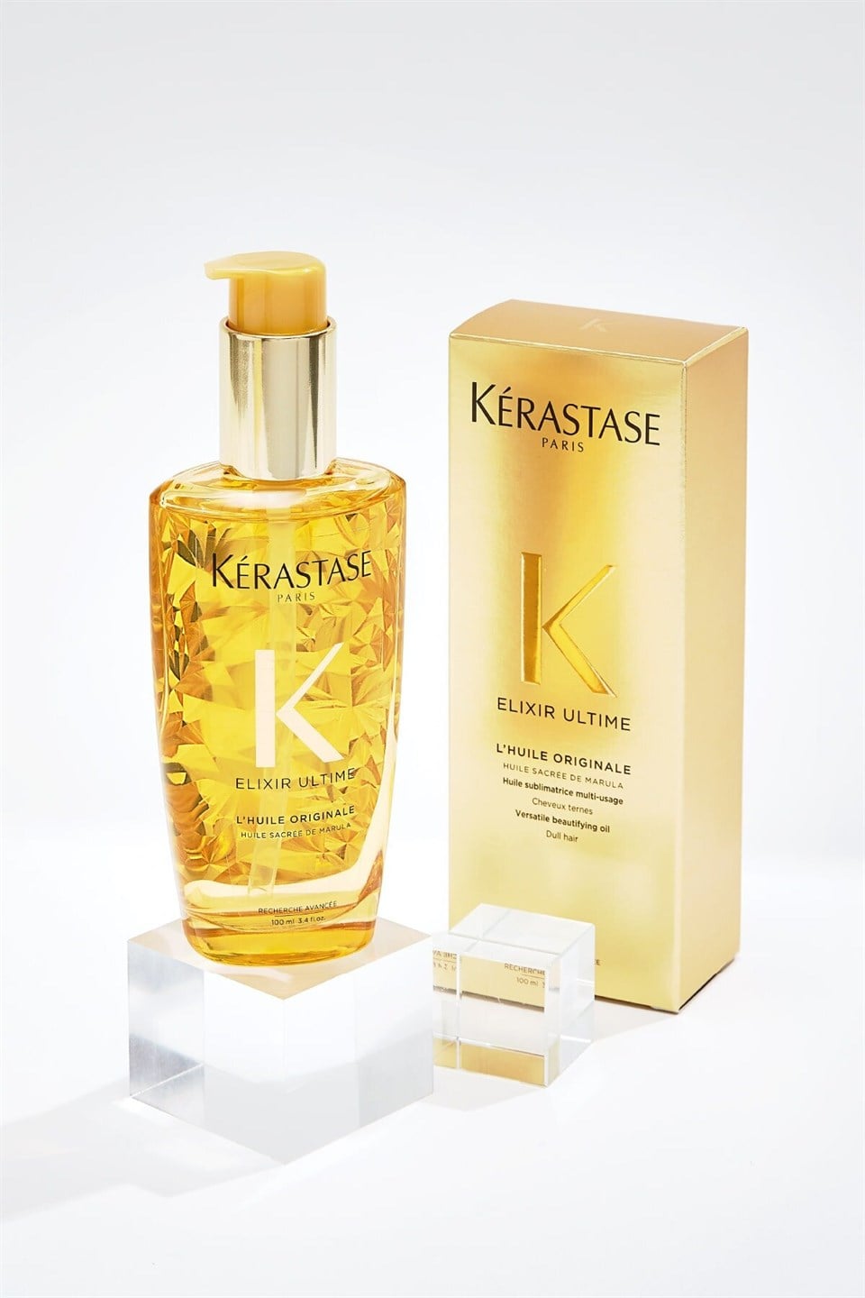 Elixir Ultime Mat Saçlar Çok Yönlü Saç Bakım Yağı 100ml Çizgi Shop'da.