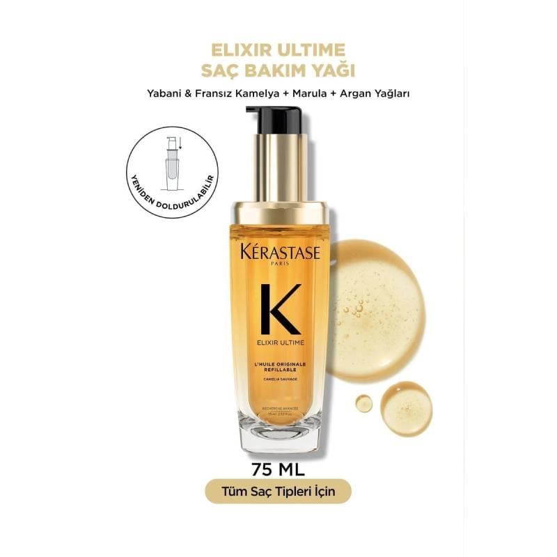 Elixir Ultime Saç Bakım Yağı 75 ml Çizgi Shop'da.